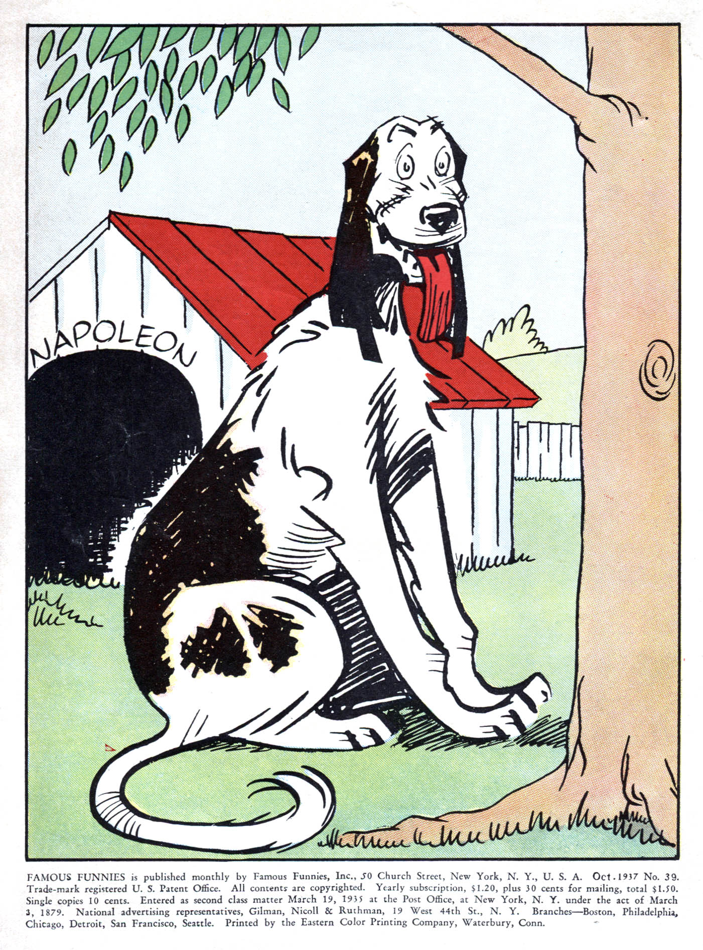 Read online Famous Funnies comic -  Issue #39 - 2