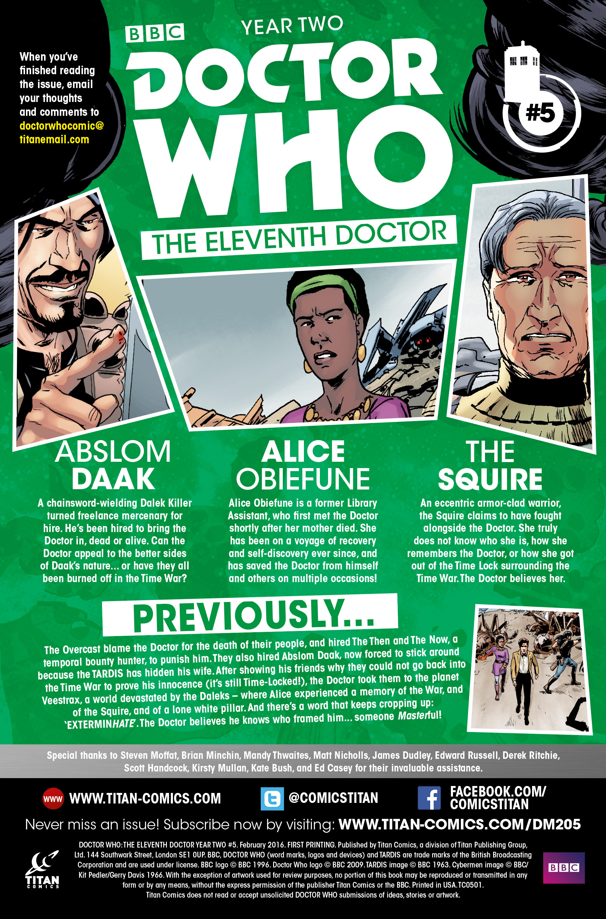 Read online Doctor Who: The Eleventh Doctor Year Two comic -  Issue #5 - 3
