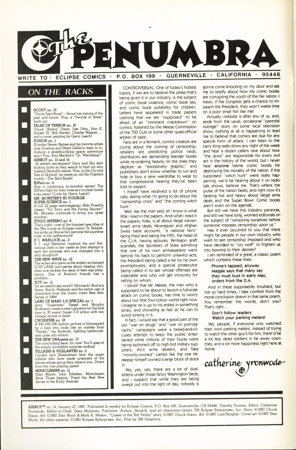 Read online Airboy (1986) comic -  Issue #14 - 2