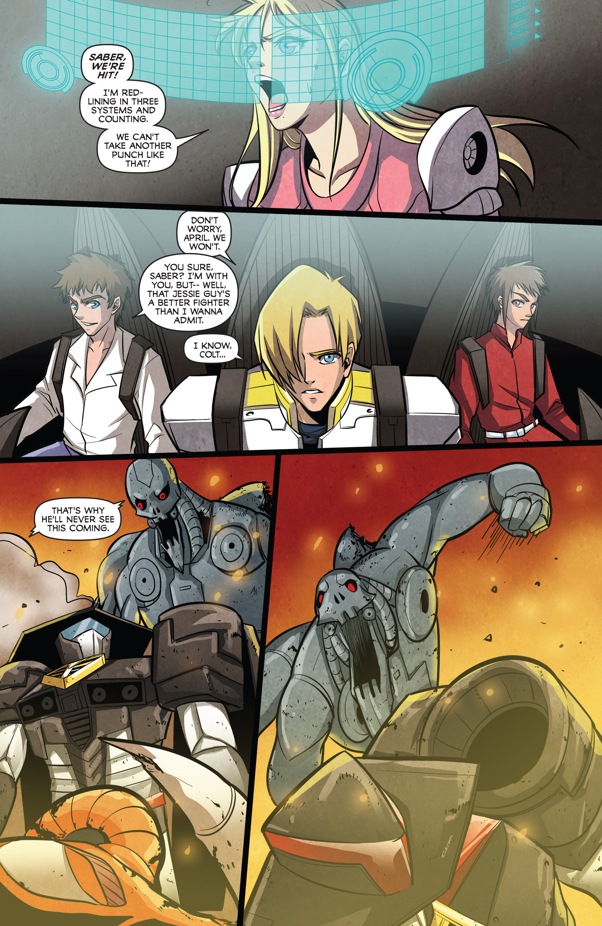 Read online Saber Rider and the Star Sheriffs comic -  Issue #4 - 22