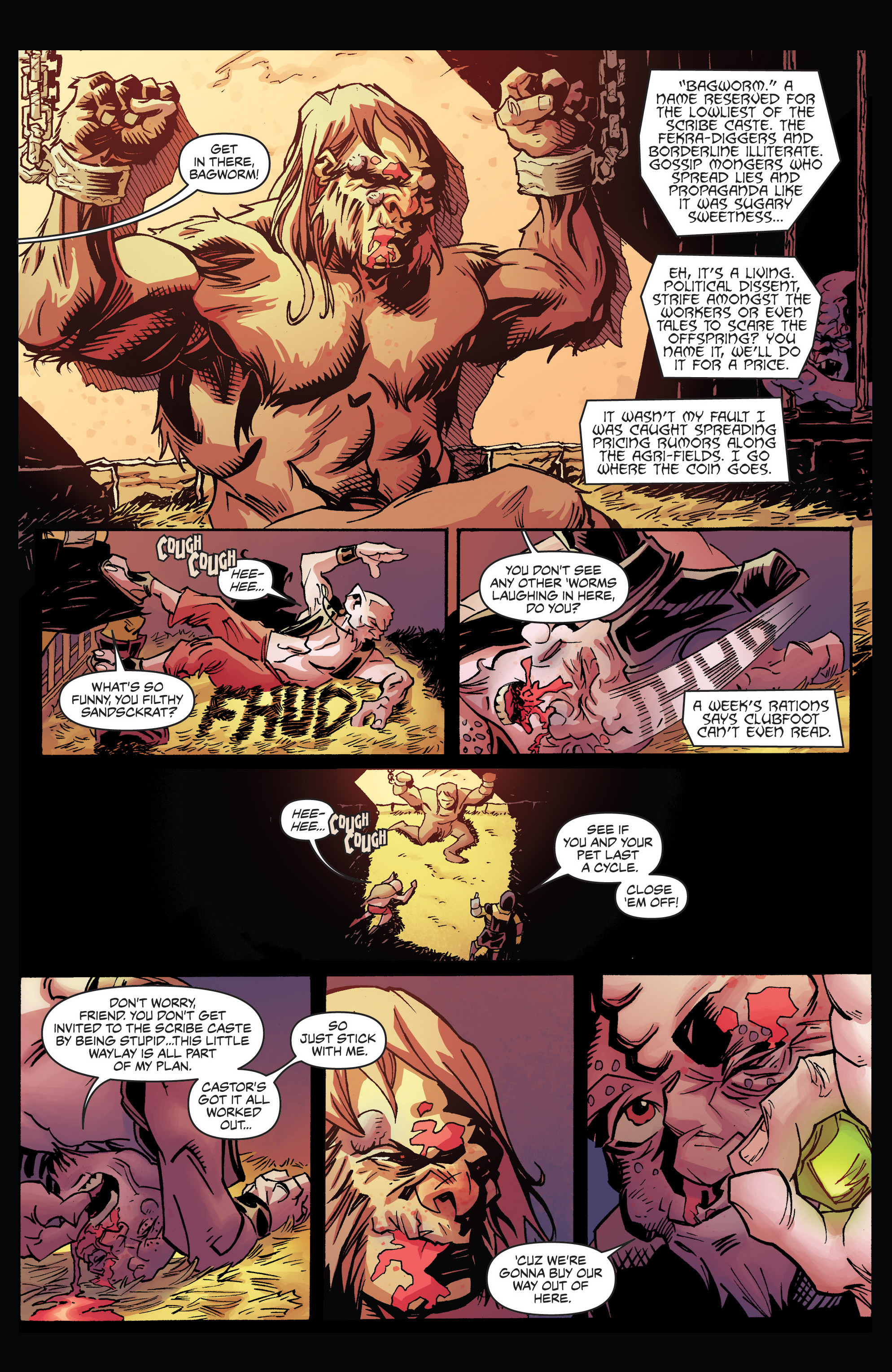Read online Bigfoot: Sword of the Earthman (2015) comic -  Issue #1 - 12