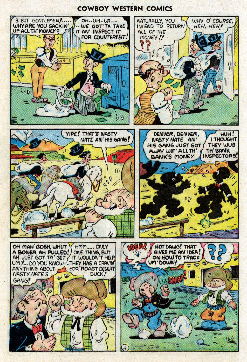 Read online Cowboy Western Comics (1948) comic -  Issue #26 - 24