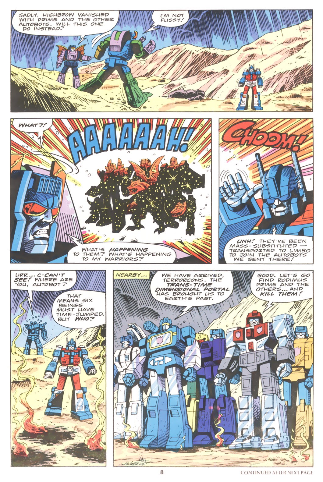 Read online The Transformers (UK) comic -  Issue #201 - 8