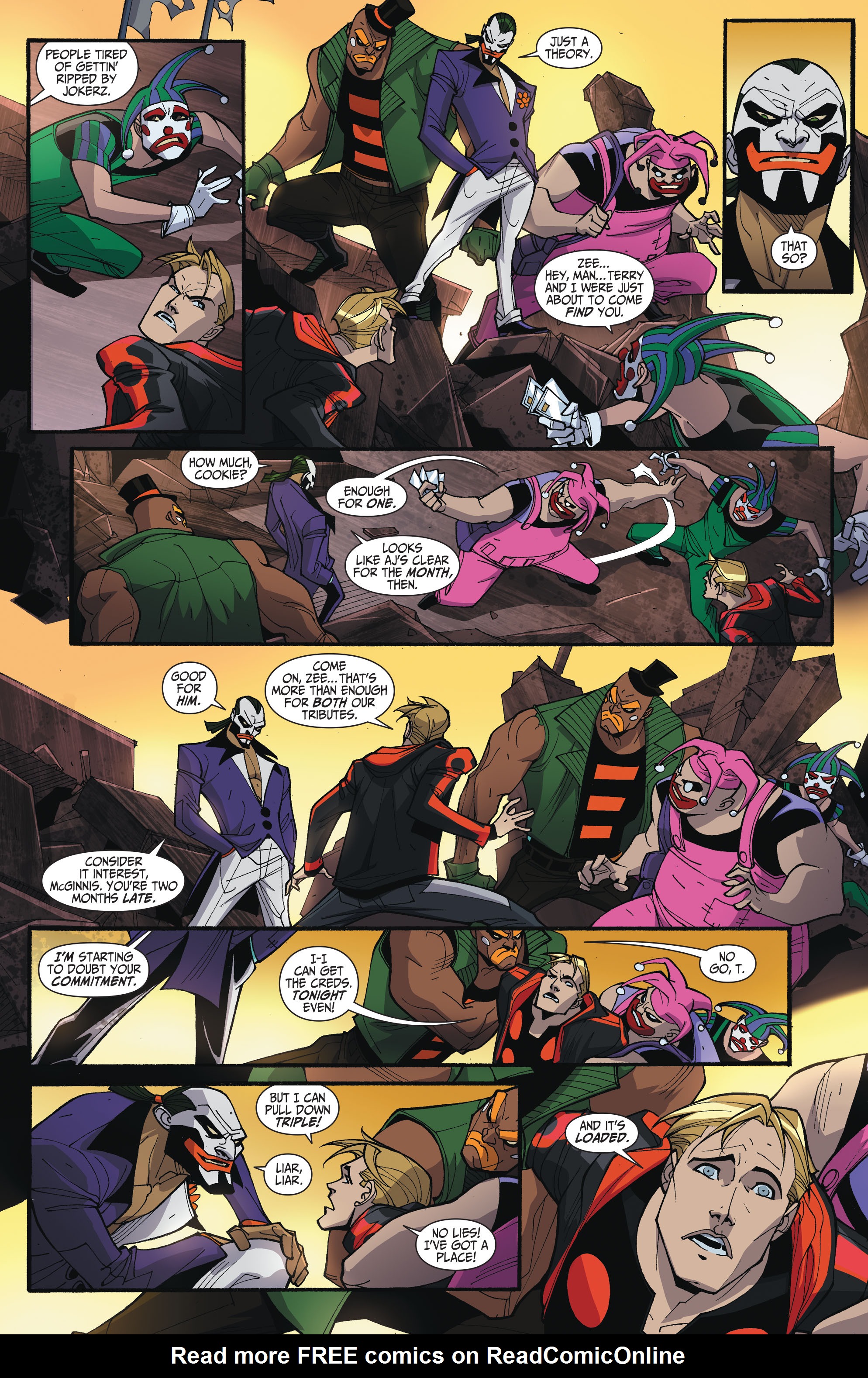 Read online Batman Beyond 2.0 comic -  Issue # _TPB 2 (Part 1) - 11