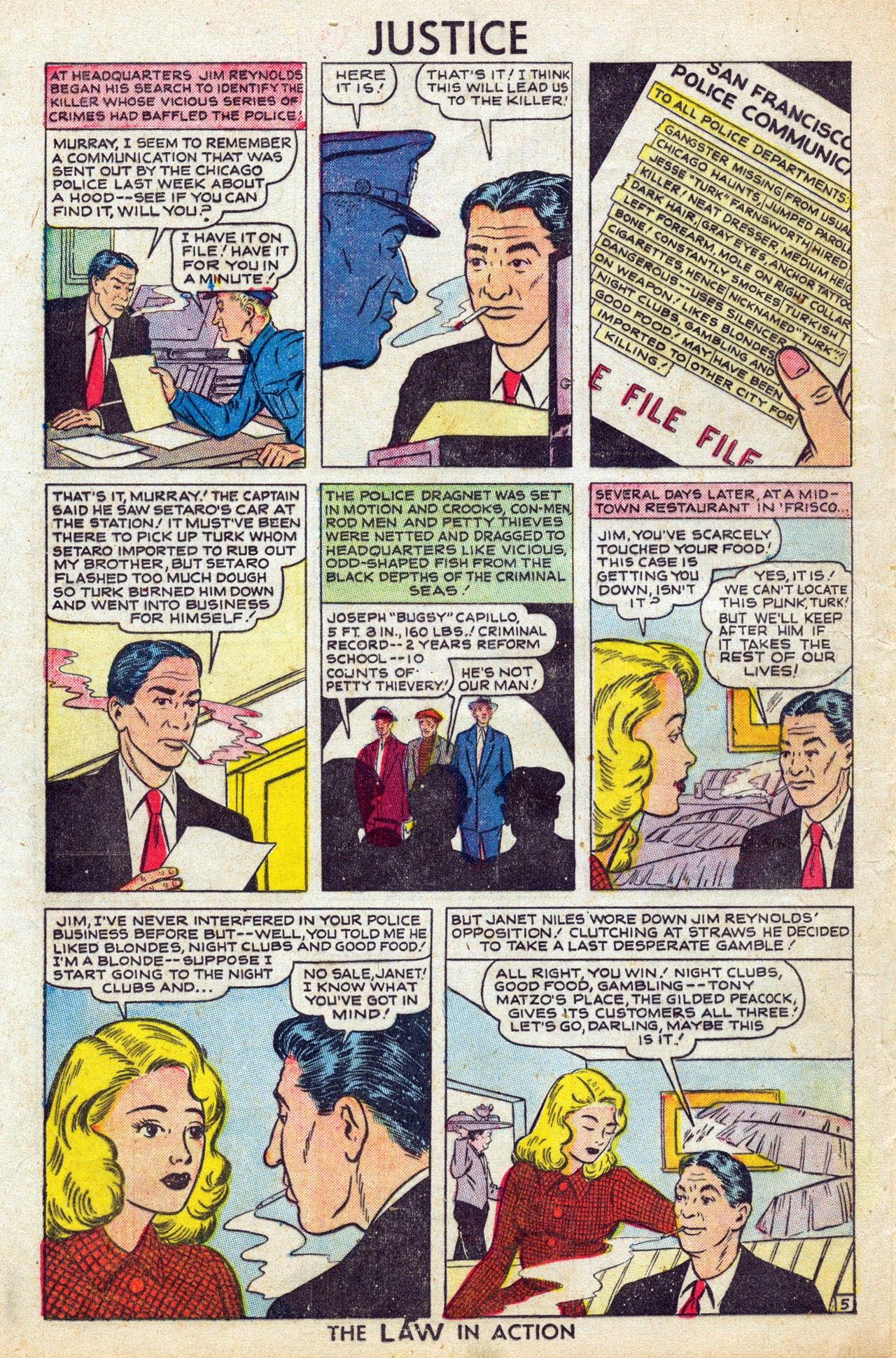 Read online Justice Comics (1948) comic -  Issue #10 - 18