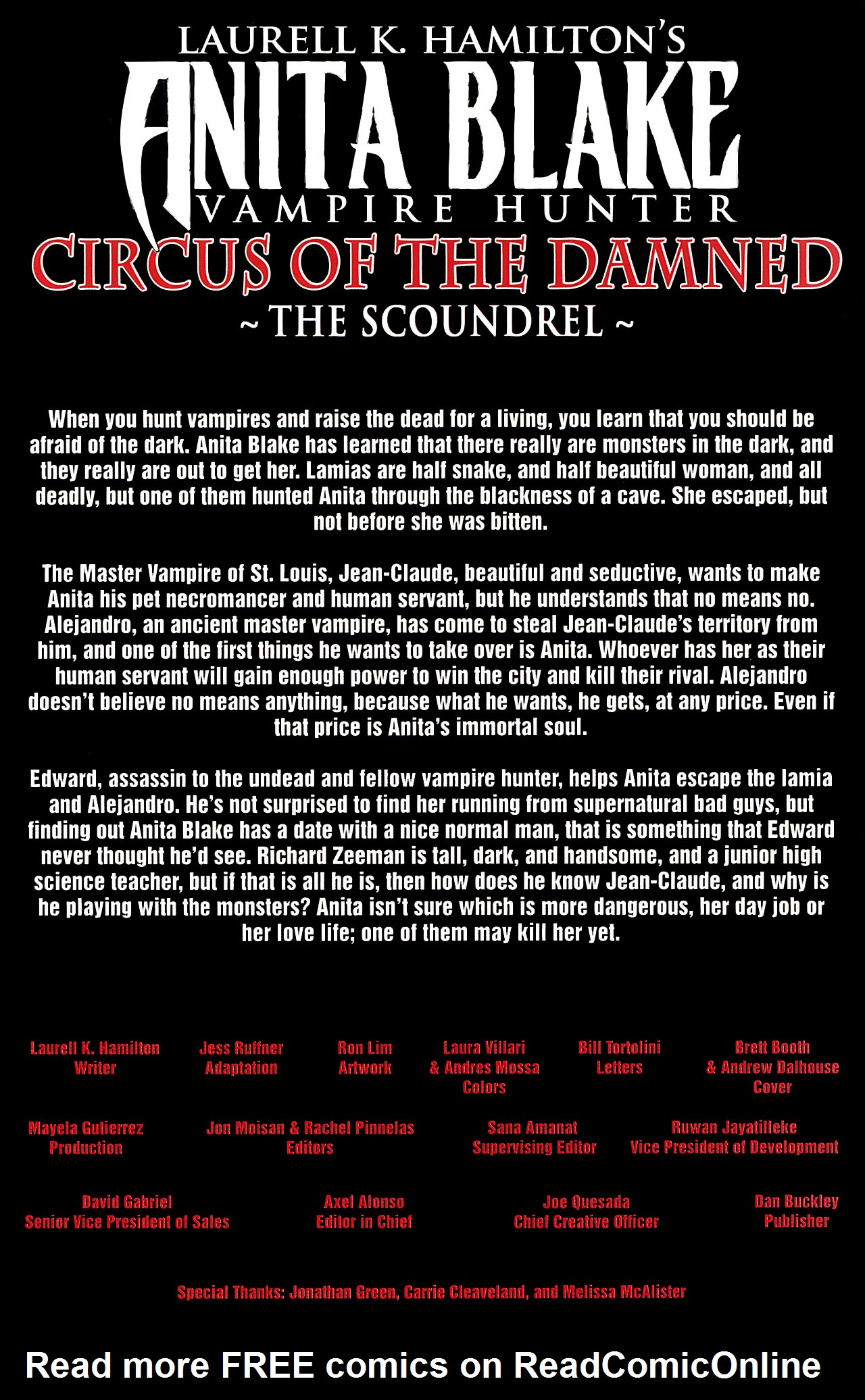 Read online Anita Blake, Vampire Hunter: Circus of the Damned - The Scoundrel comic -  Issue #3 - 2