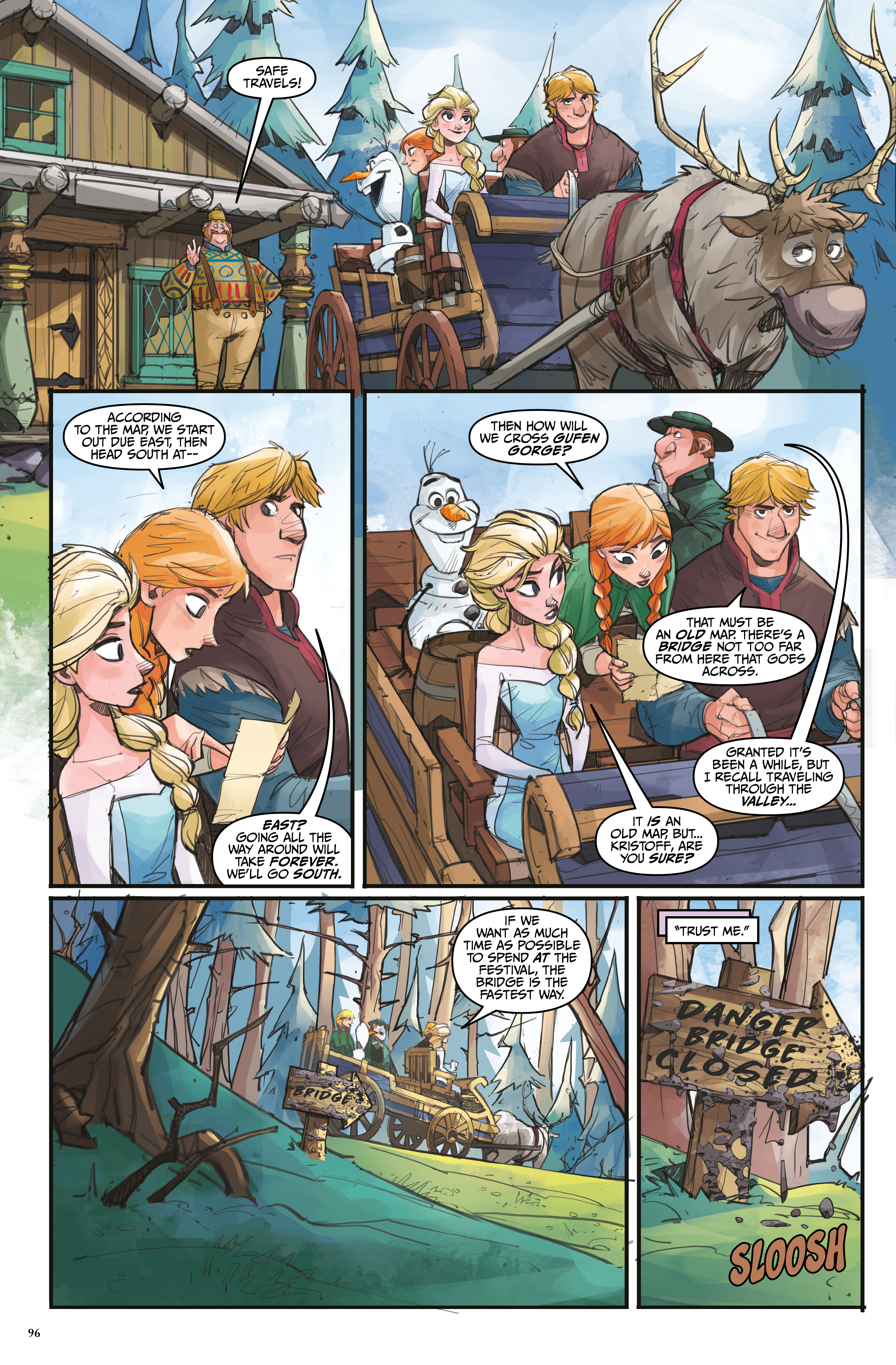 Read online Disney Frozen Library Edition comic -  Issue # TPB (Part 1) - 98