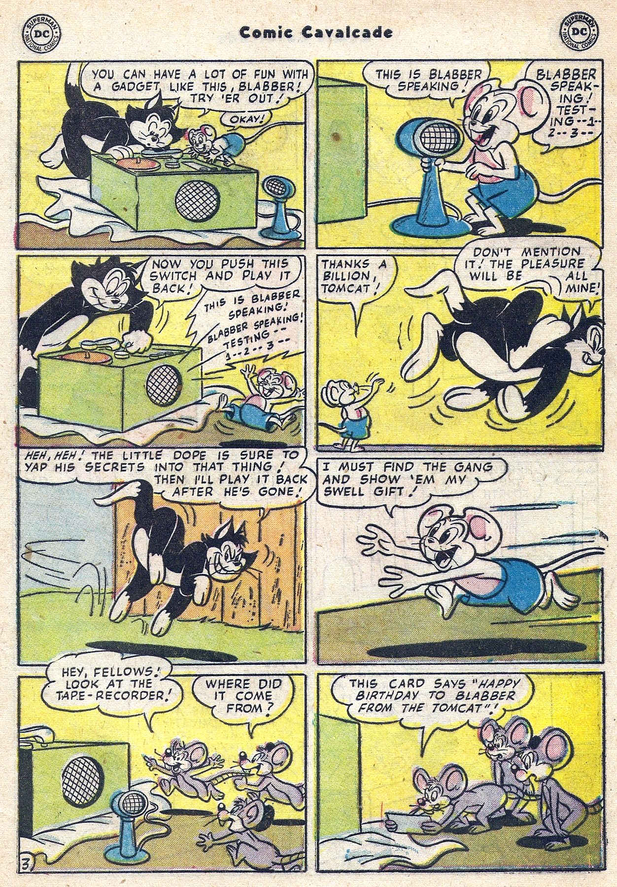 Read online Comic Cavalcade comic -  Issue #56 - 65