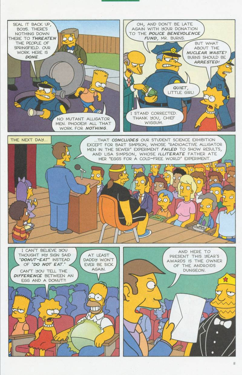Read online Simpsons Comics Presents Bart Simpson comic -  Issue #7 - 13