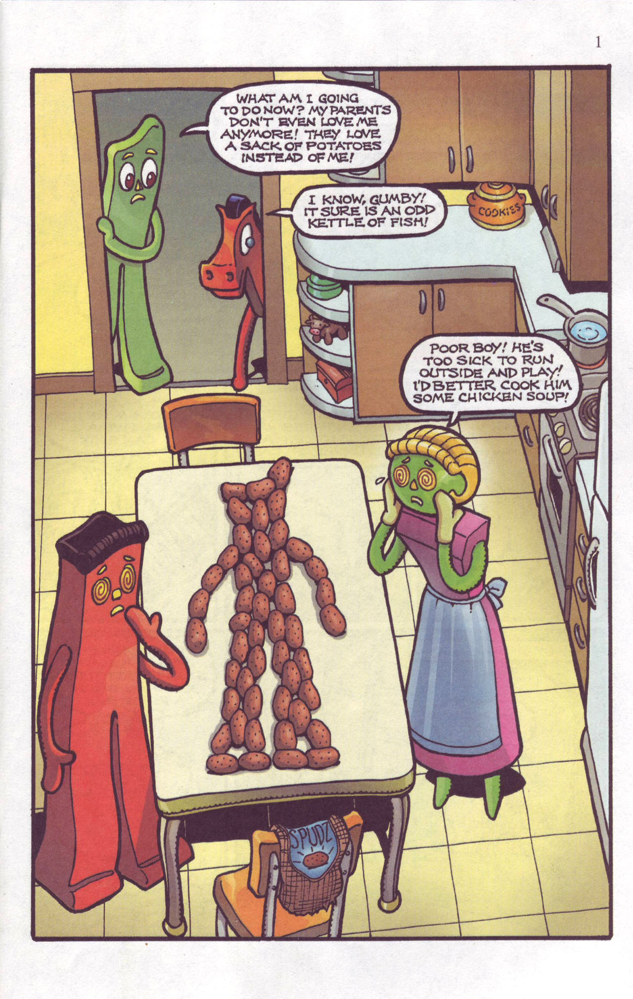 Read online Gumby (2006) comic -  Issue #3 - 3
