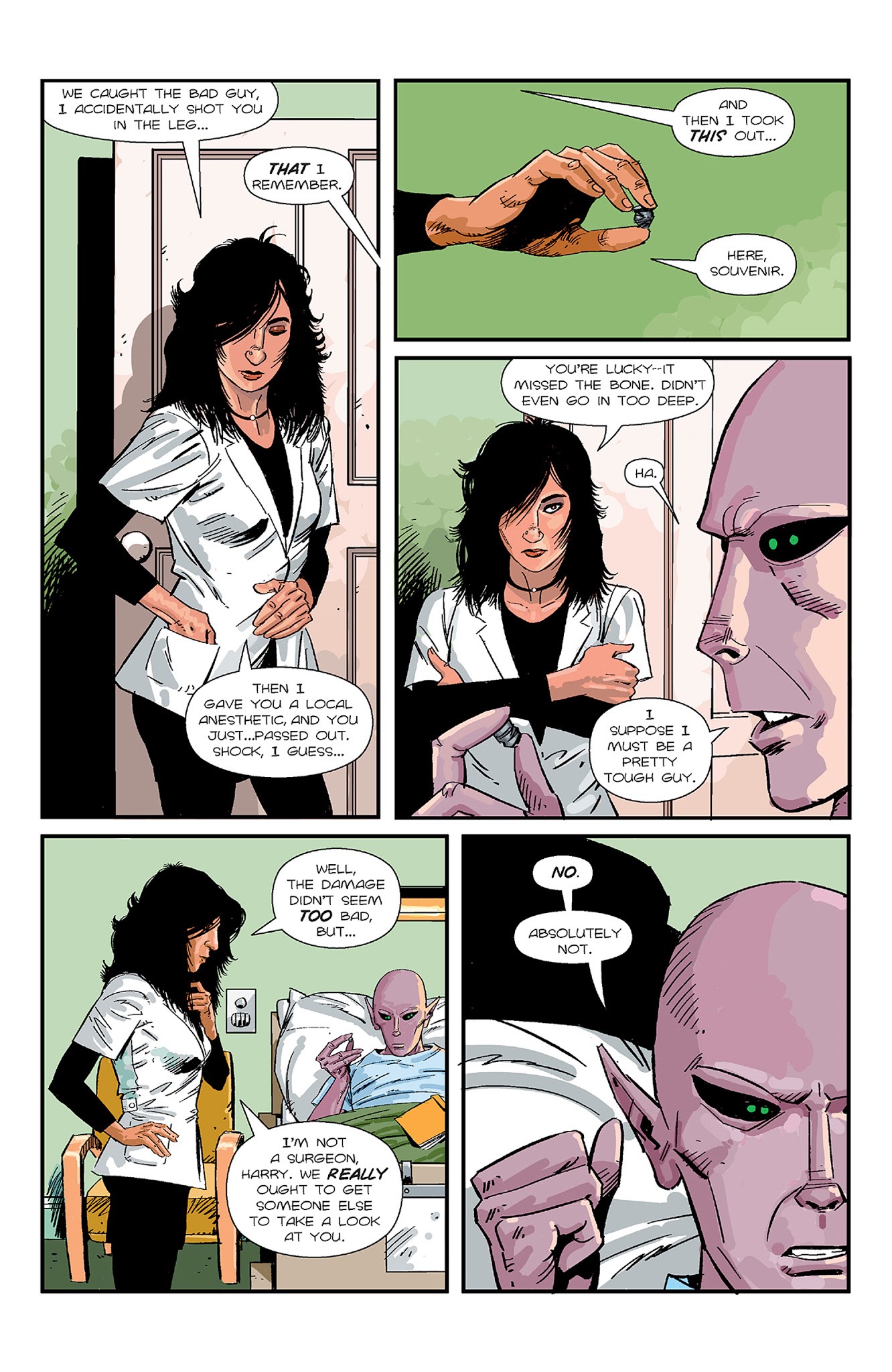 Read online Resident Alien: The Suicide Blonde comic -  Issue #0 - 13