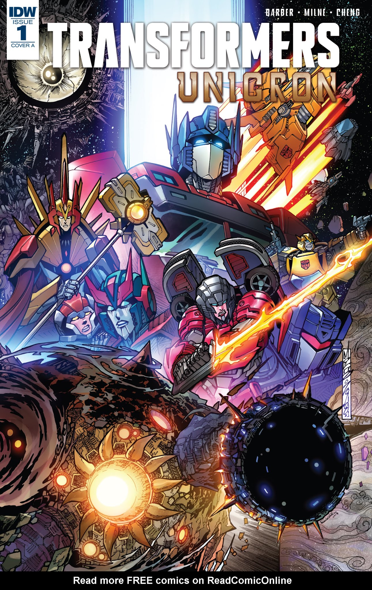Read online Transformers: Unicron comic -  Issue #1 - 1