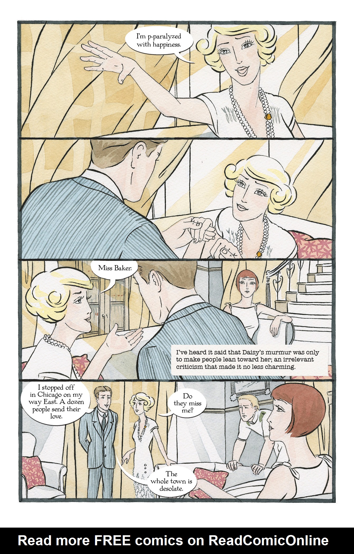 Read online The Great Gatsby: The Graphic Novel comic -  Issue # TPB (Part 1) - 18