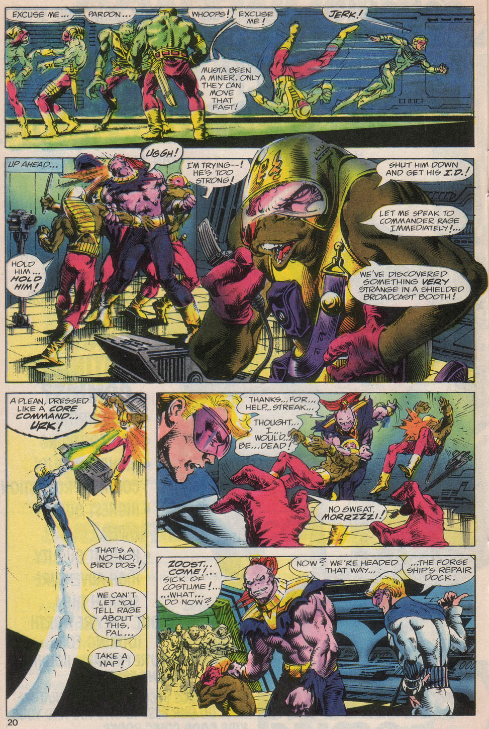 Read online Armor comic -  Issue #5 - 22