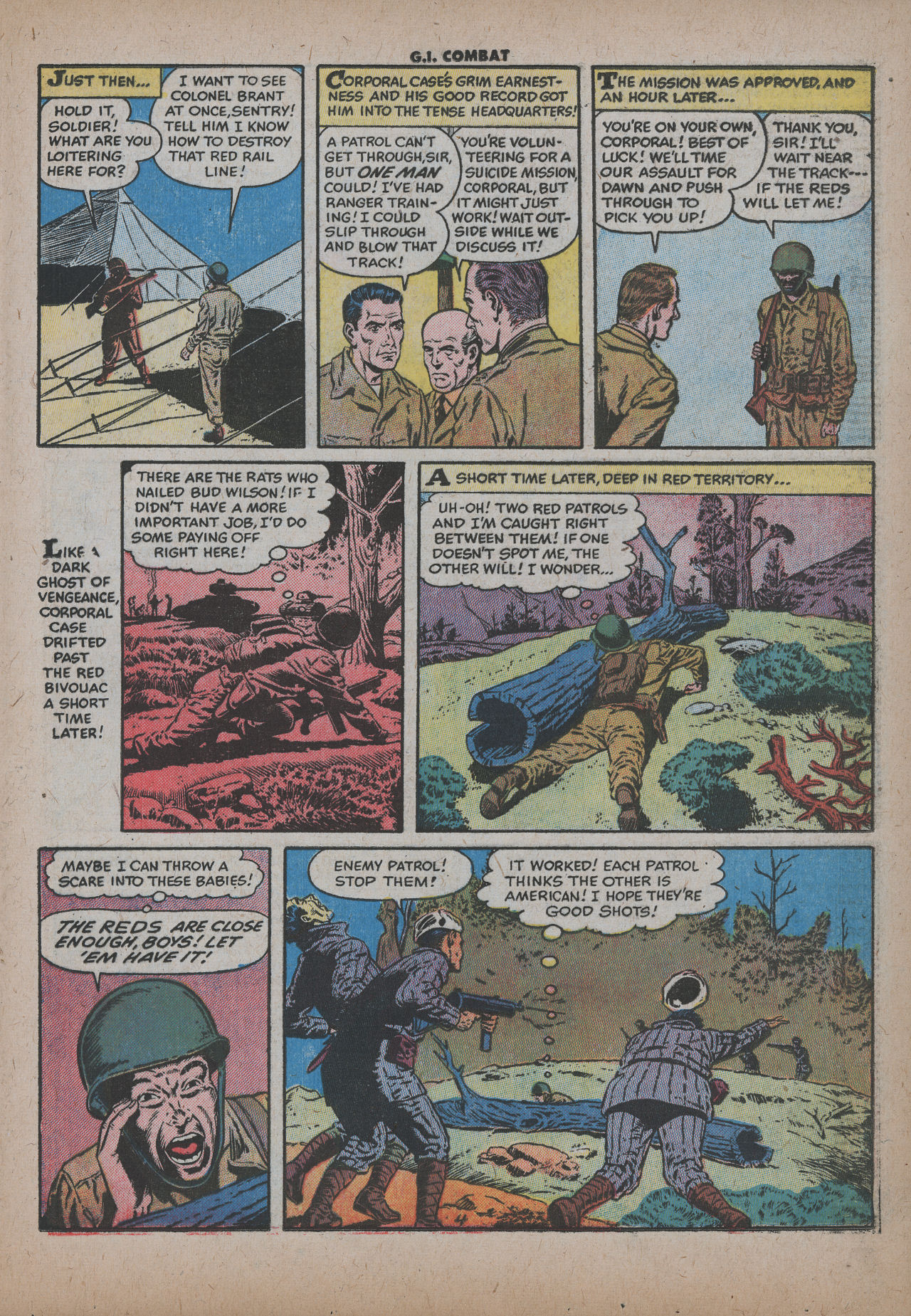 Read online G.I. Combat (1952) comic -  Issue #34 - 21