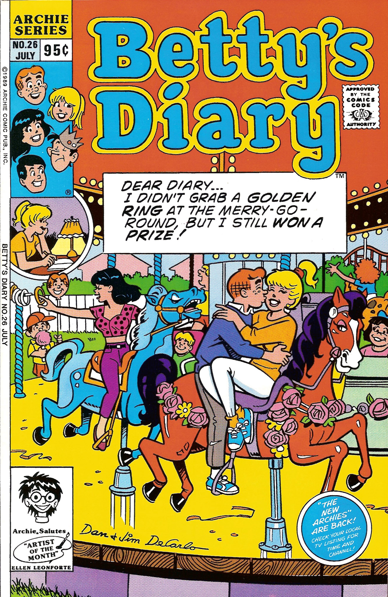 Read online Betty's Diary comic -  Issue #26 - 1