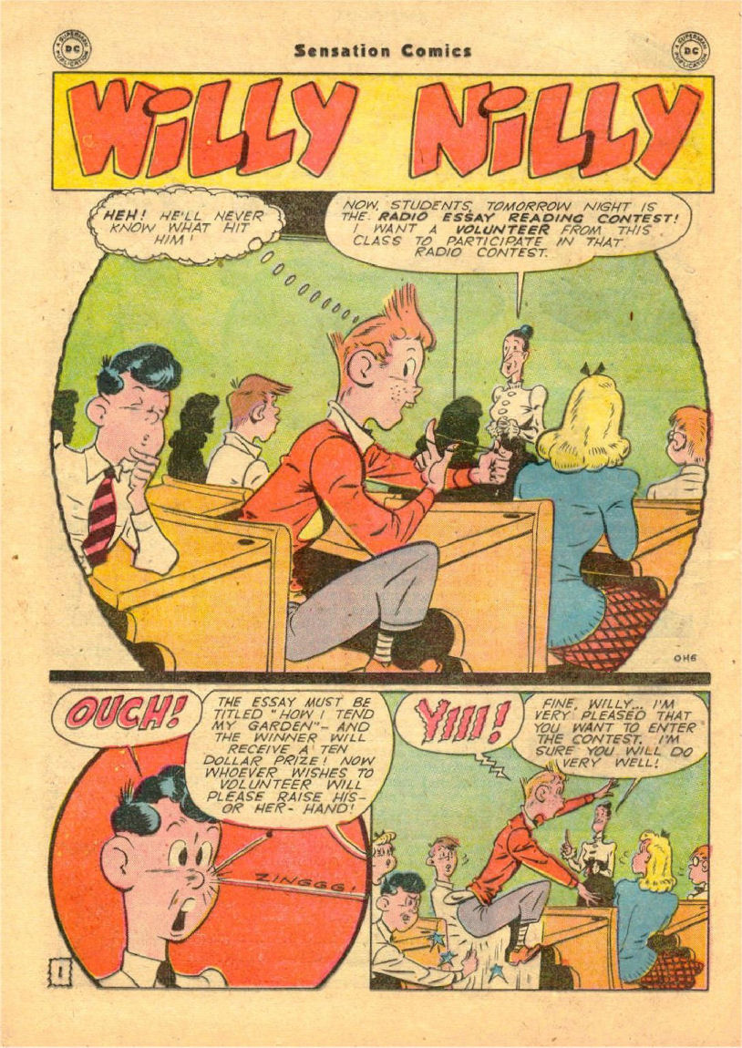 Read online Sensation (Mystery) Comics comic -  Issue #70 - 33