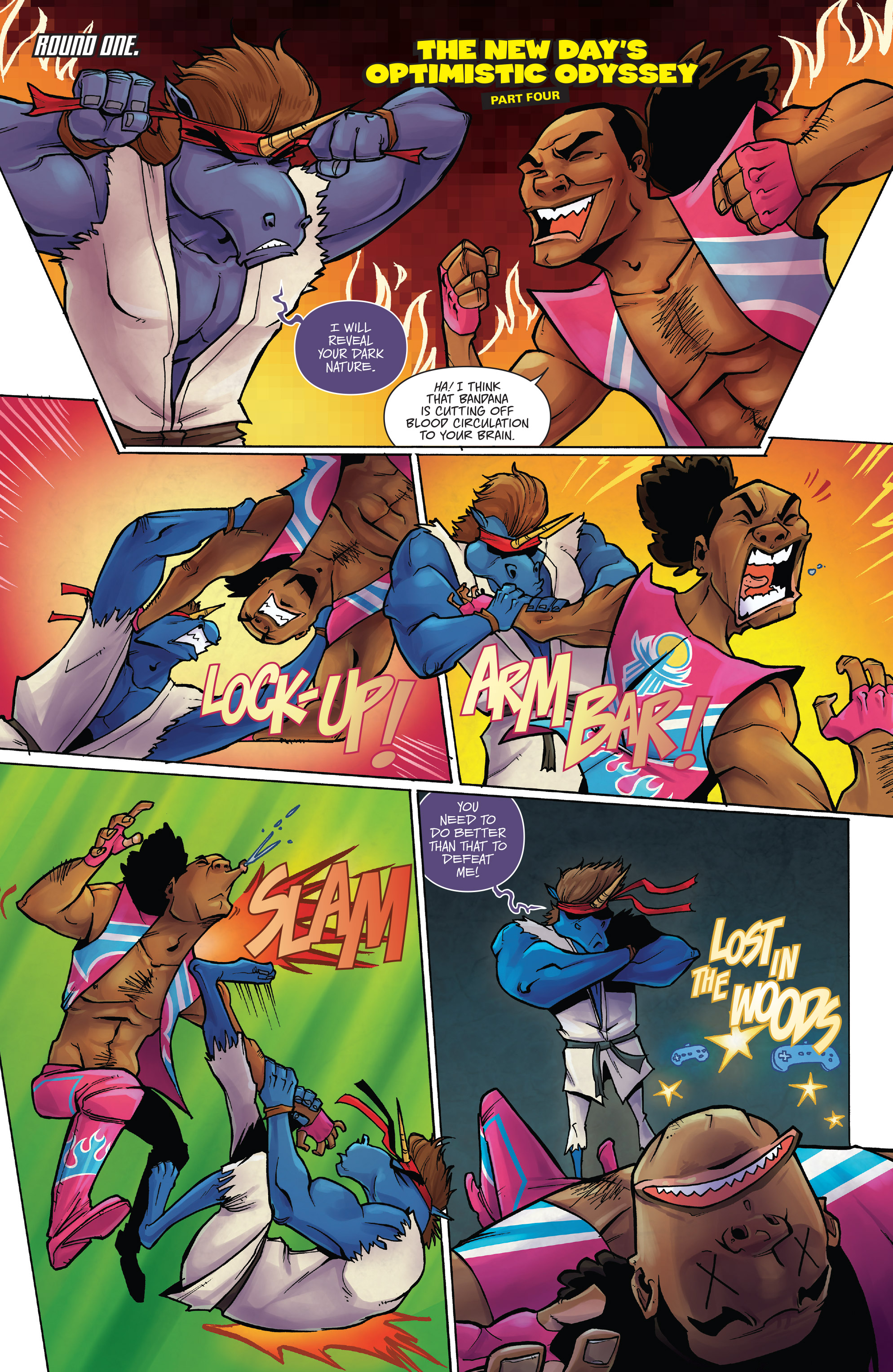 Read online WWE comic -  Issue #5 - 23