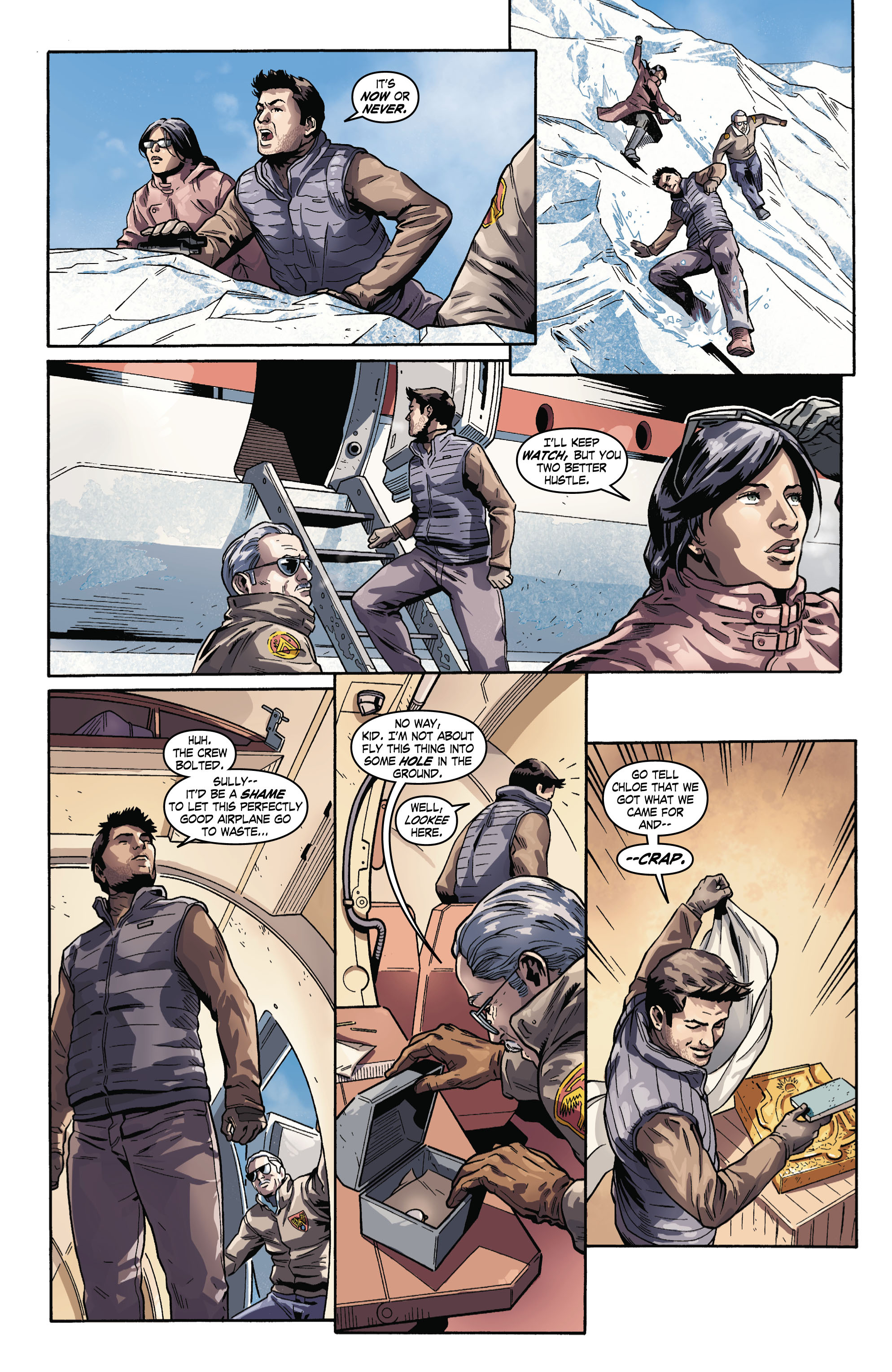 Read online Uncharted comic -  Issue #3 - 13