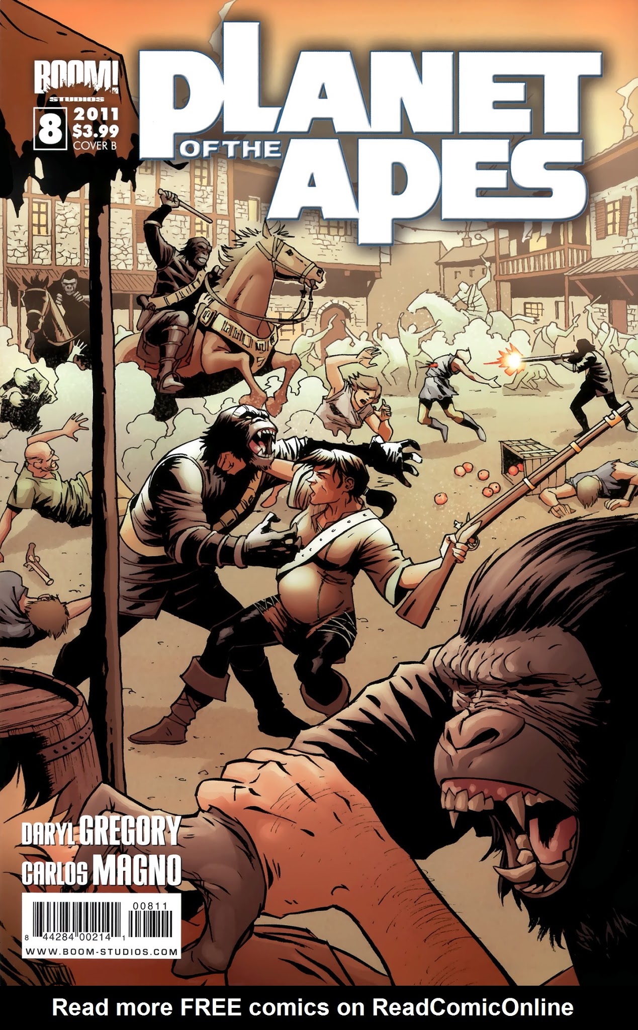 Read online Planet of the Apes (2011) comic -  Issue #8 - 2