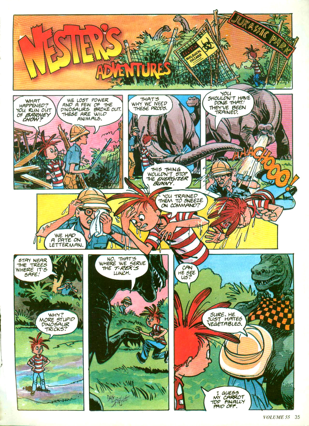 Read online Nintendo Power comic -  Issue #55 - 44