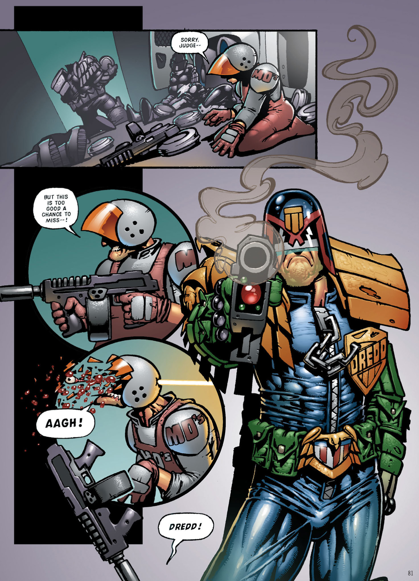 Read online Judge Dredd: The Complete Case Files comic -  Issue # TPB 31 - 82