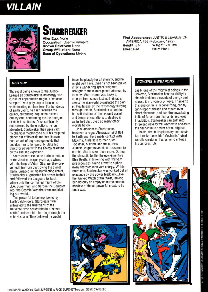 Read online Who's Who In The DC Universe Update 1993 comic -  Issue #1 - 42