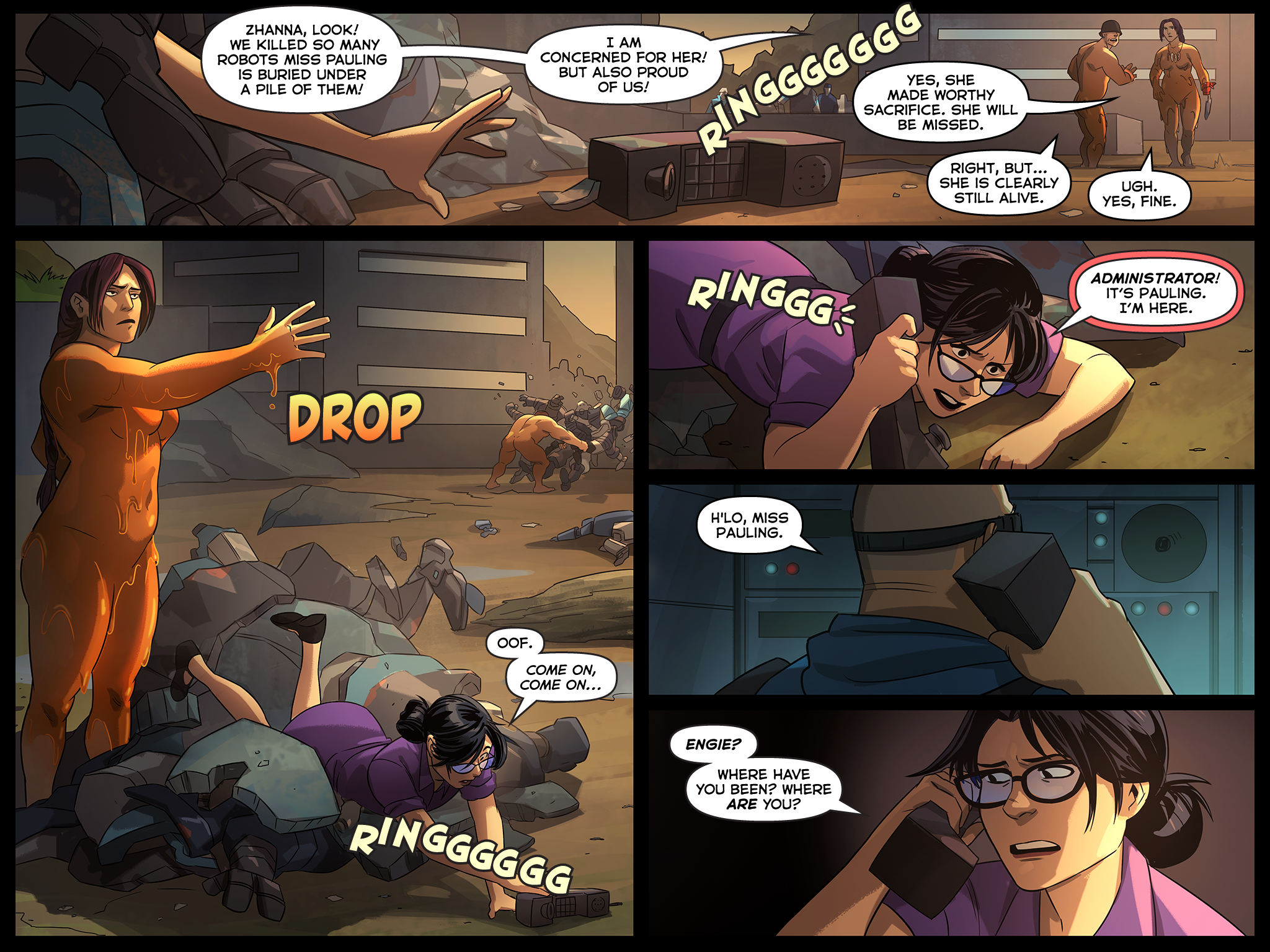 Read online Team Fortress 2 comic -  Issue #6 - 193