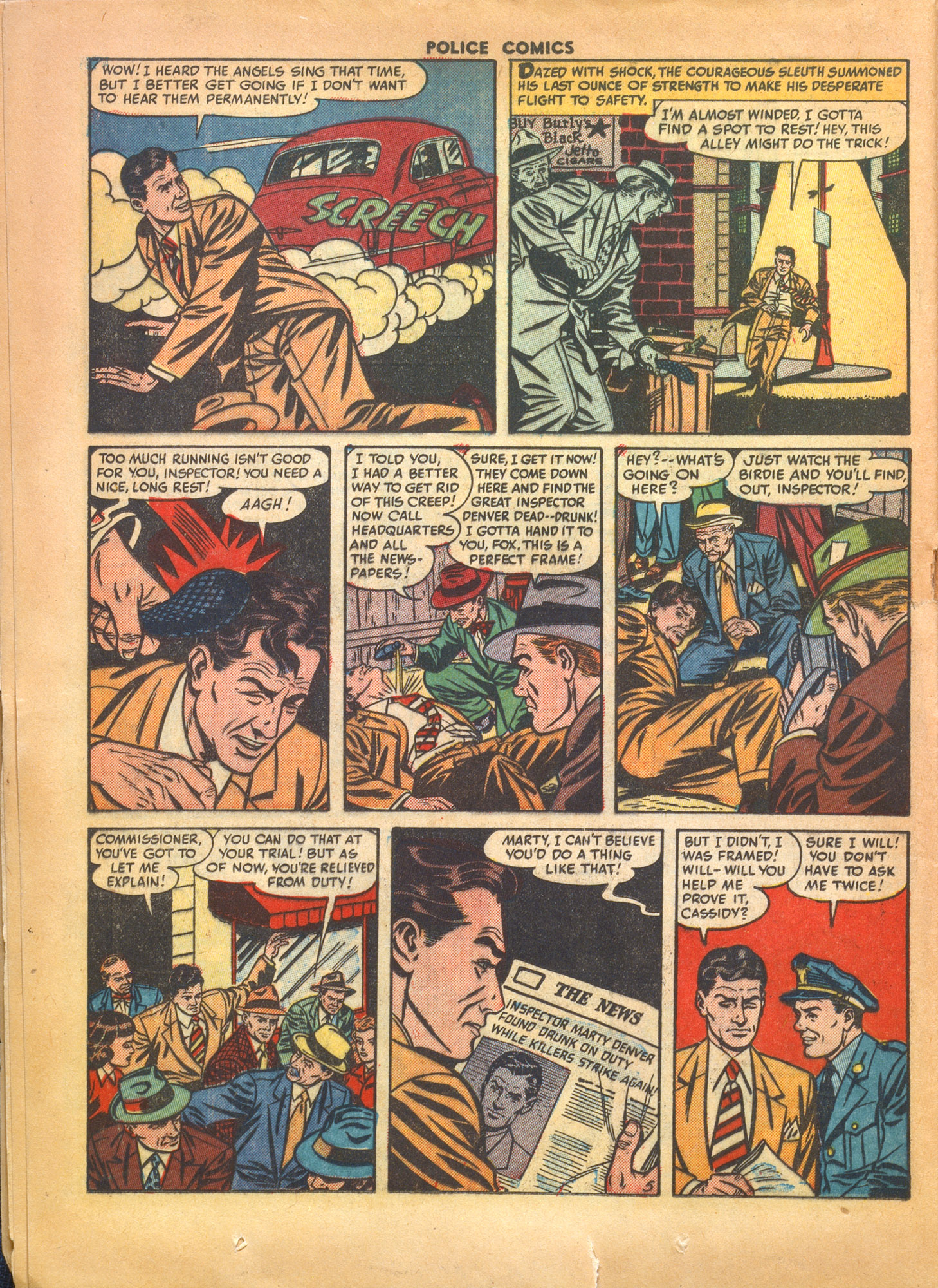 Read online Police Comics comic -  Issue #107 - 30