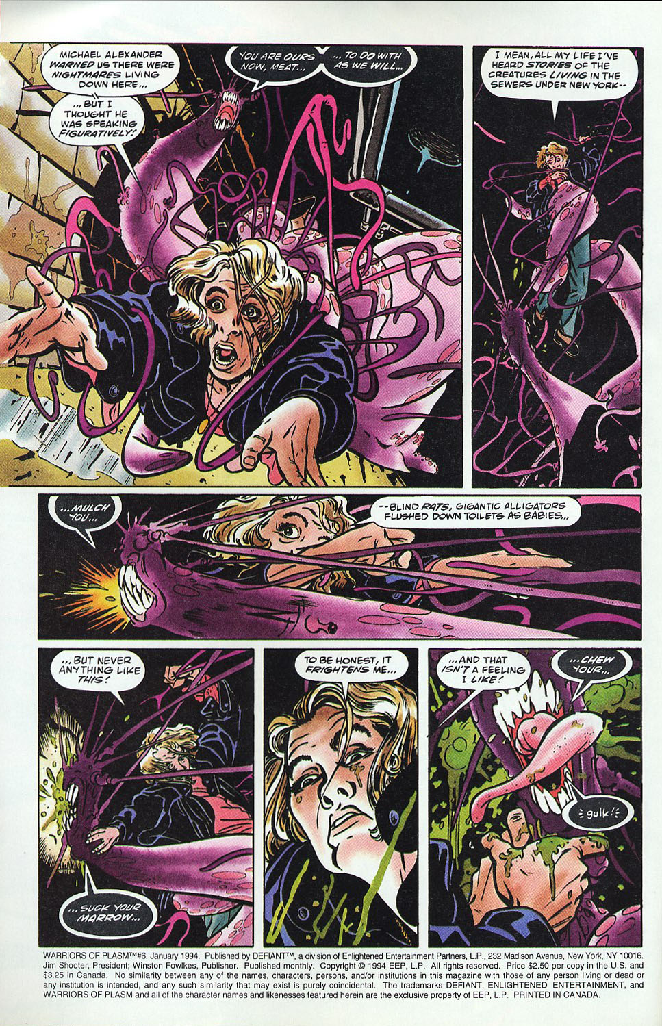 Read online Warriors of Plasm comic -  Issue #6 - 3