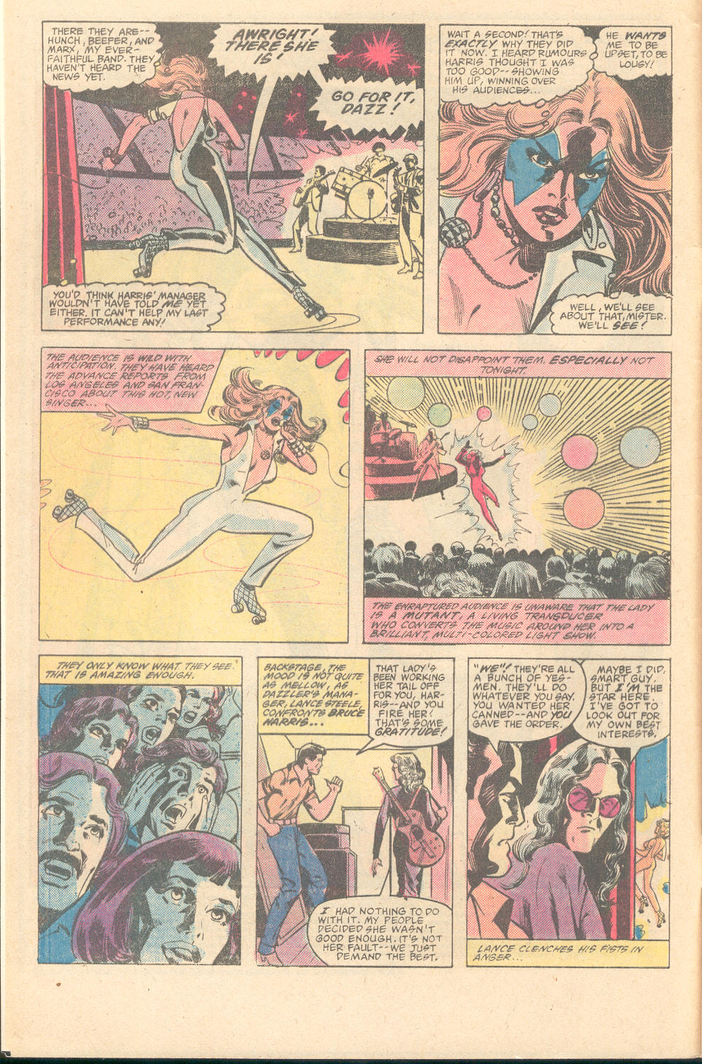 Read online Dazzler (1981) comic -  Issue #16 - 3