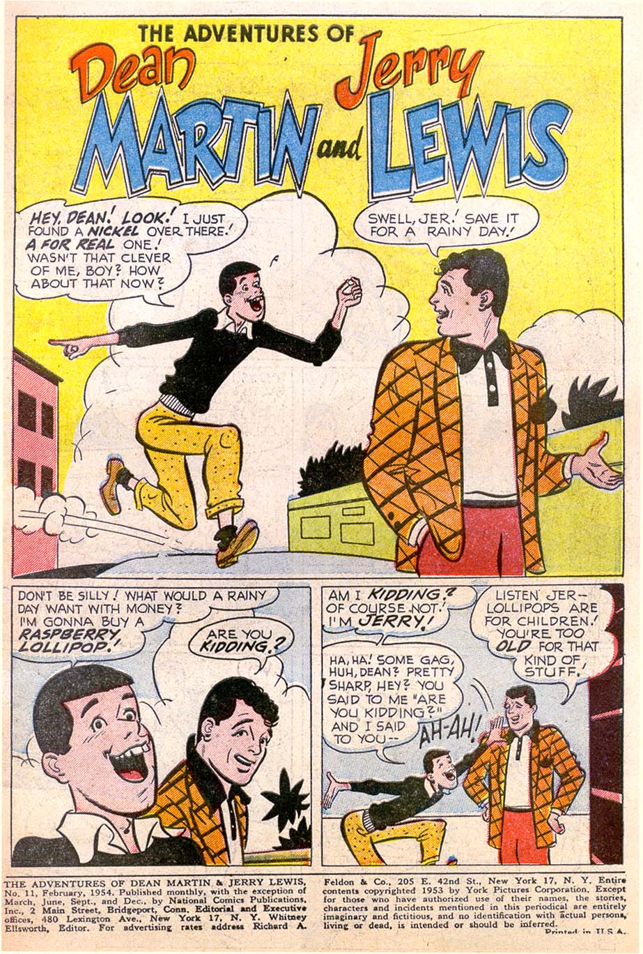 Read online The Adventures of Dean Martin and Jerry Lewis comic -  Issue #11 - 3