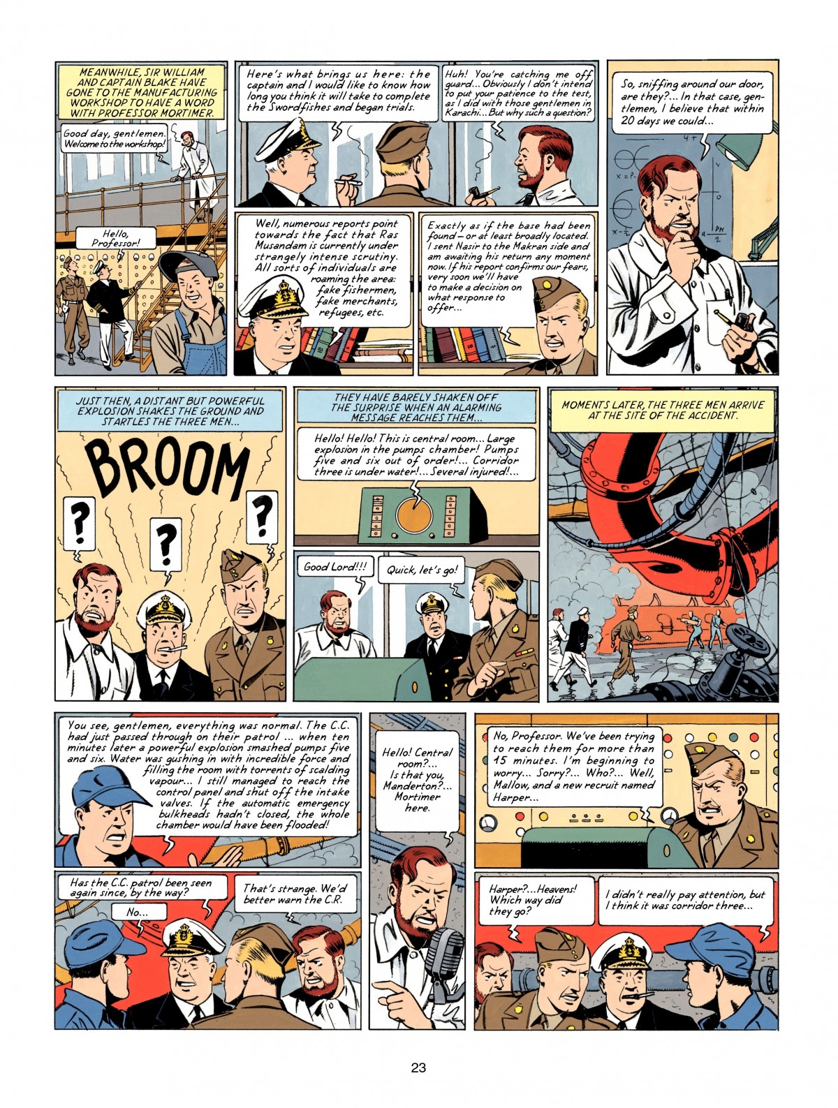 Read online Blake & Mortimer comic -  Issue #17 - 23