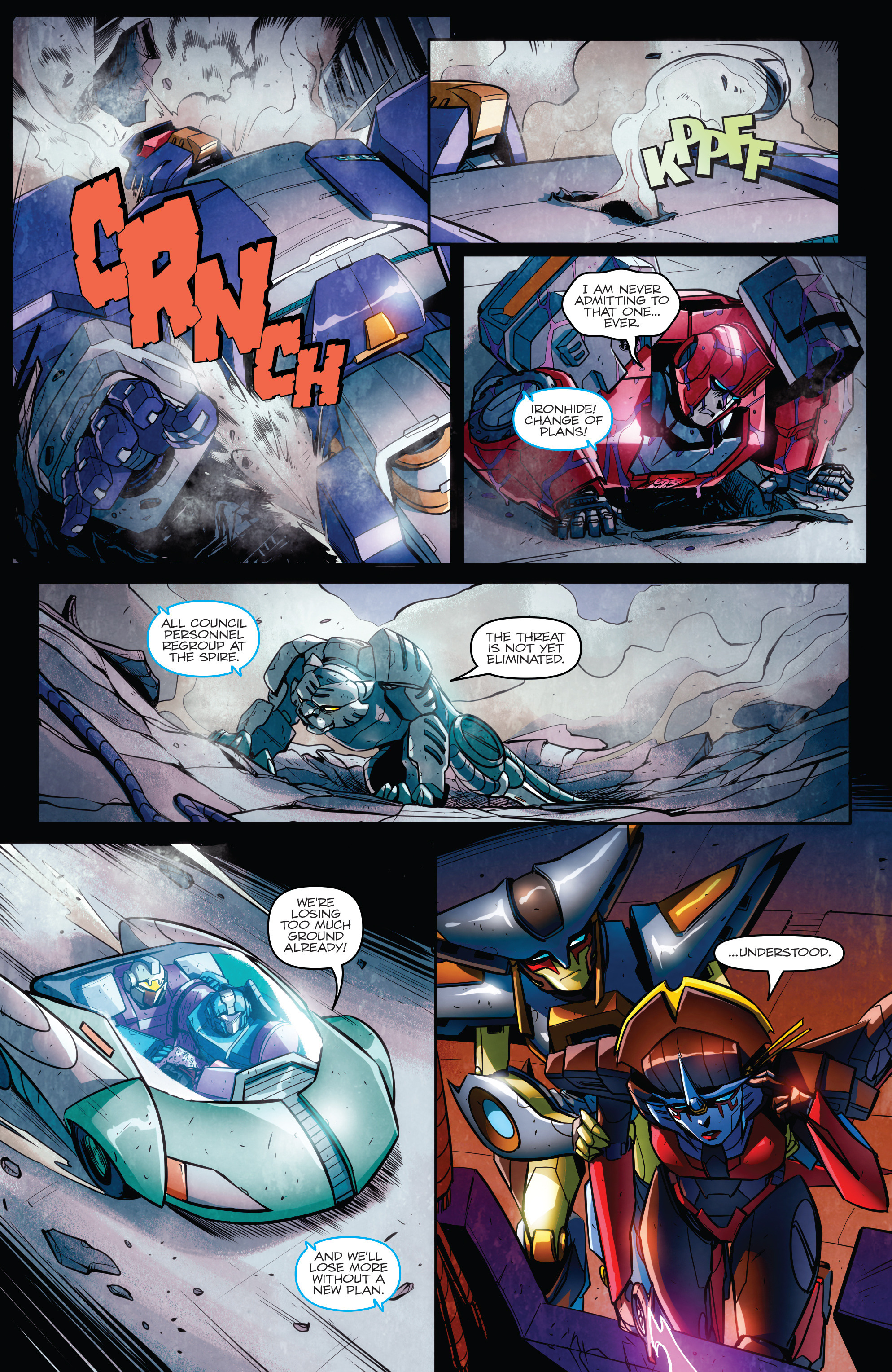 Read online Transformers: Till All Are One comic -  Issue #6 - 13
