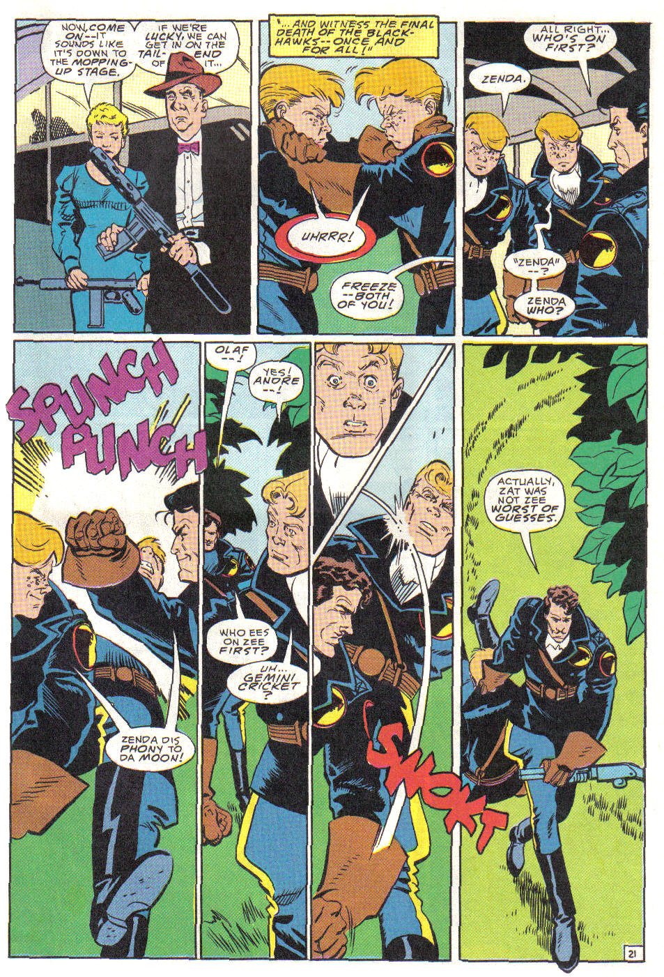 Blackhawk (1989) Issue #12 #13 - English 22