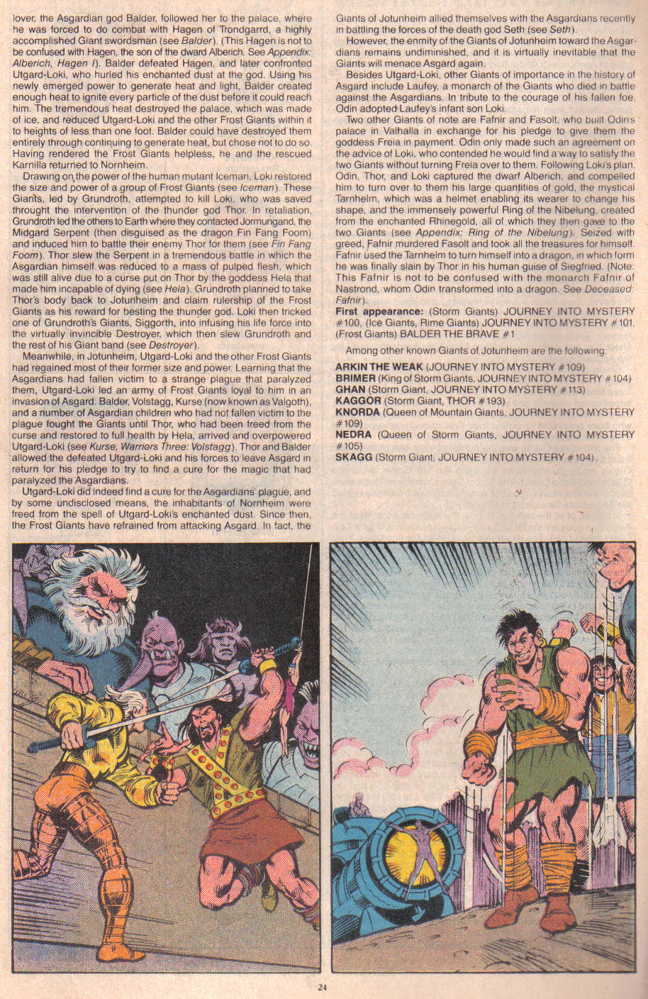 Read online The Official Handbook of the Marvel Universe: Update '89 comic -  Issue #3 - 26