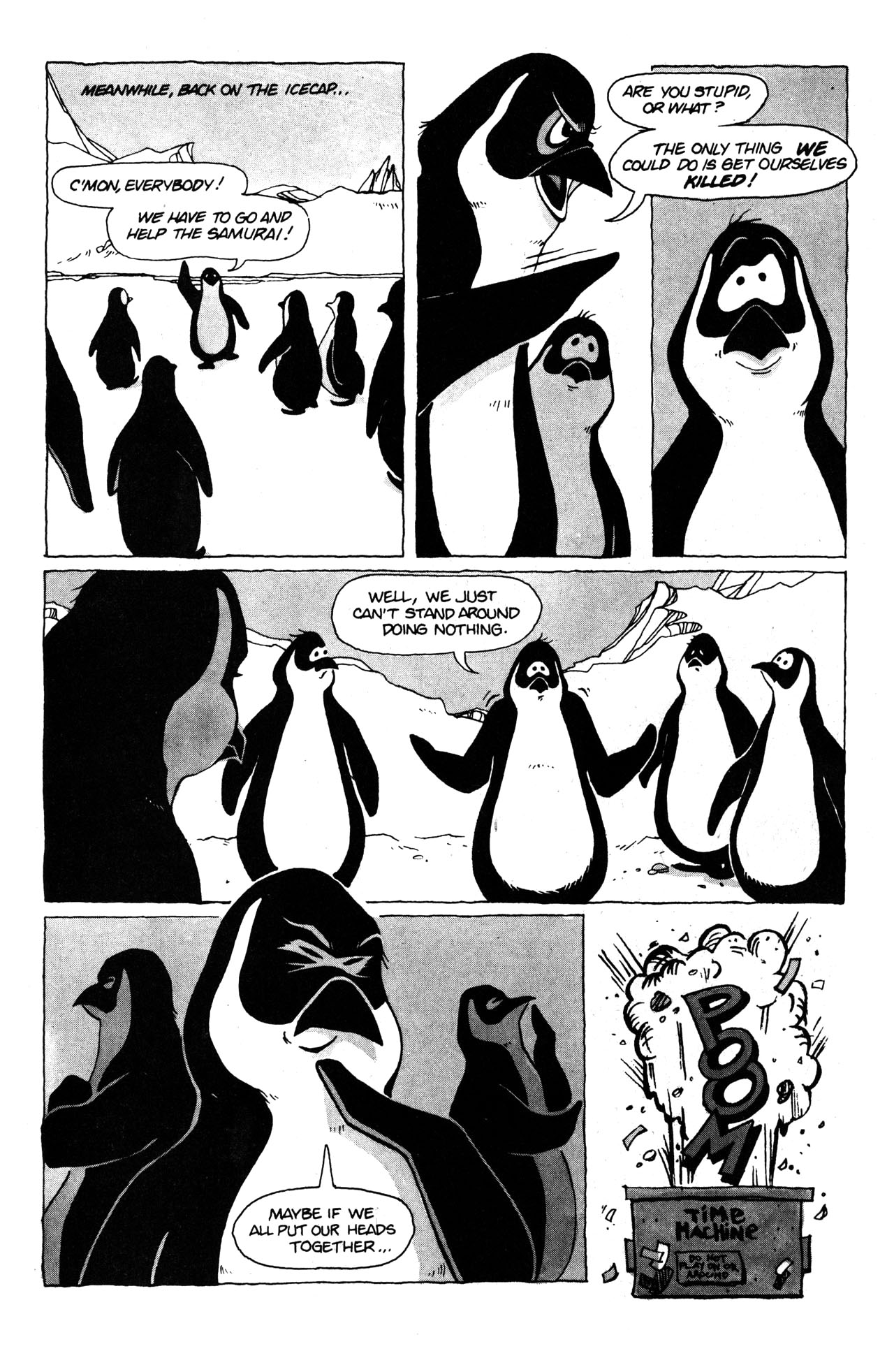 Read online Samurai Penguin comic -  Issue #5 - 9