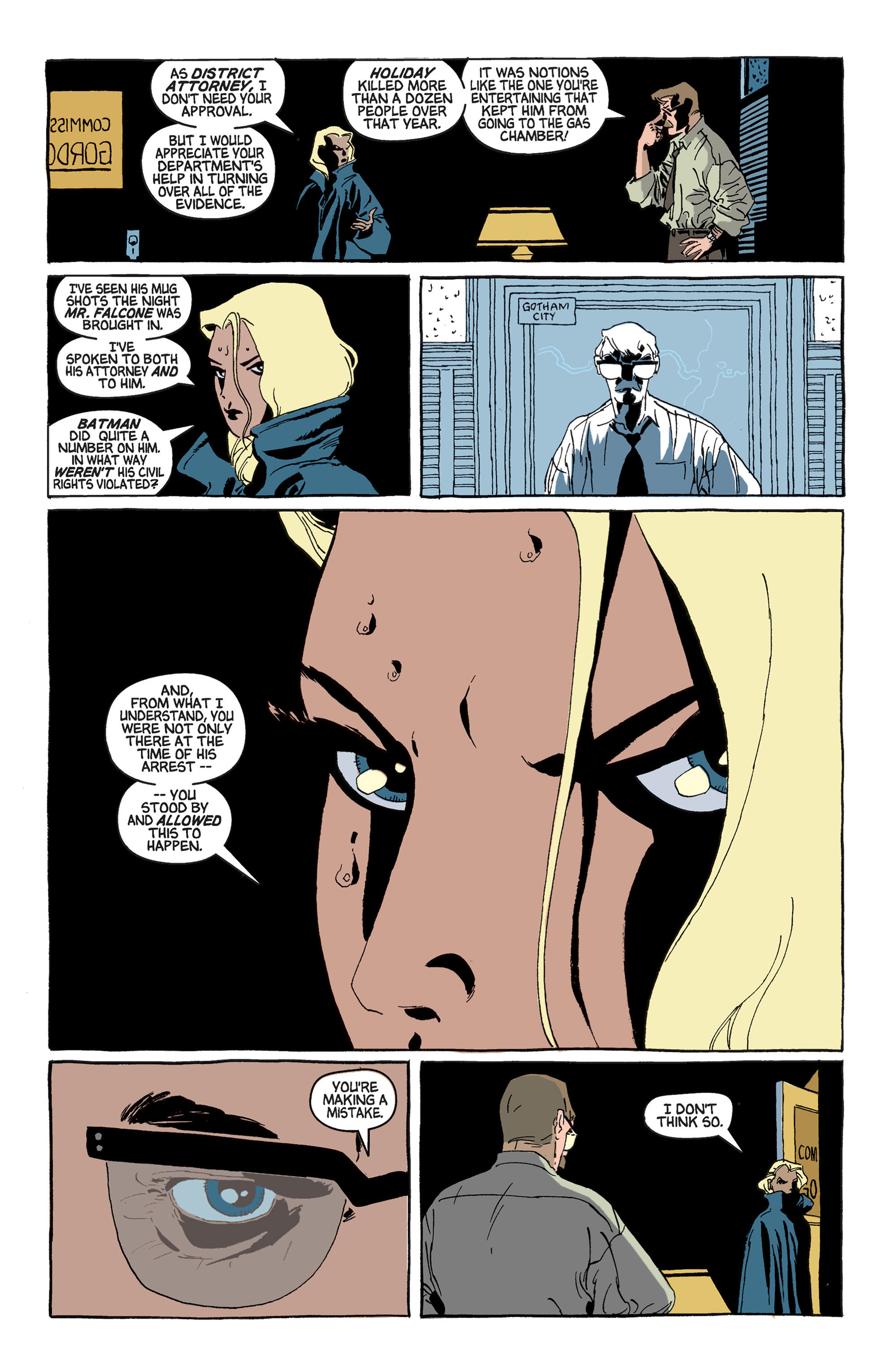 Read online Batman: Dark Victory (1999) comic -  Issue #0 - 9