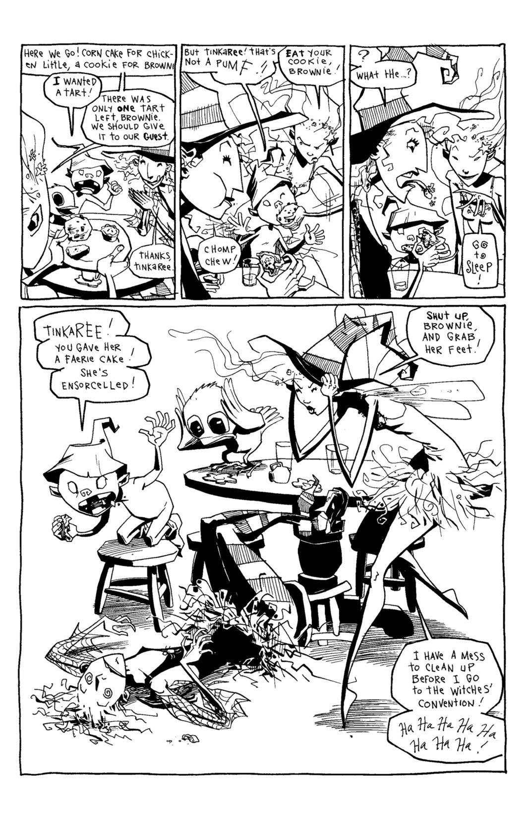 Read online Scary Godmother Comic Book Stories comic -  Issue # TPB - 161