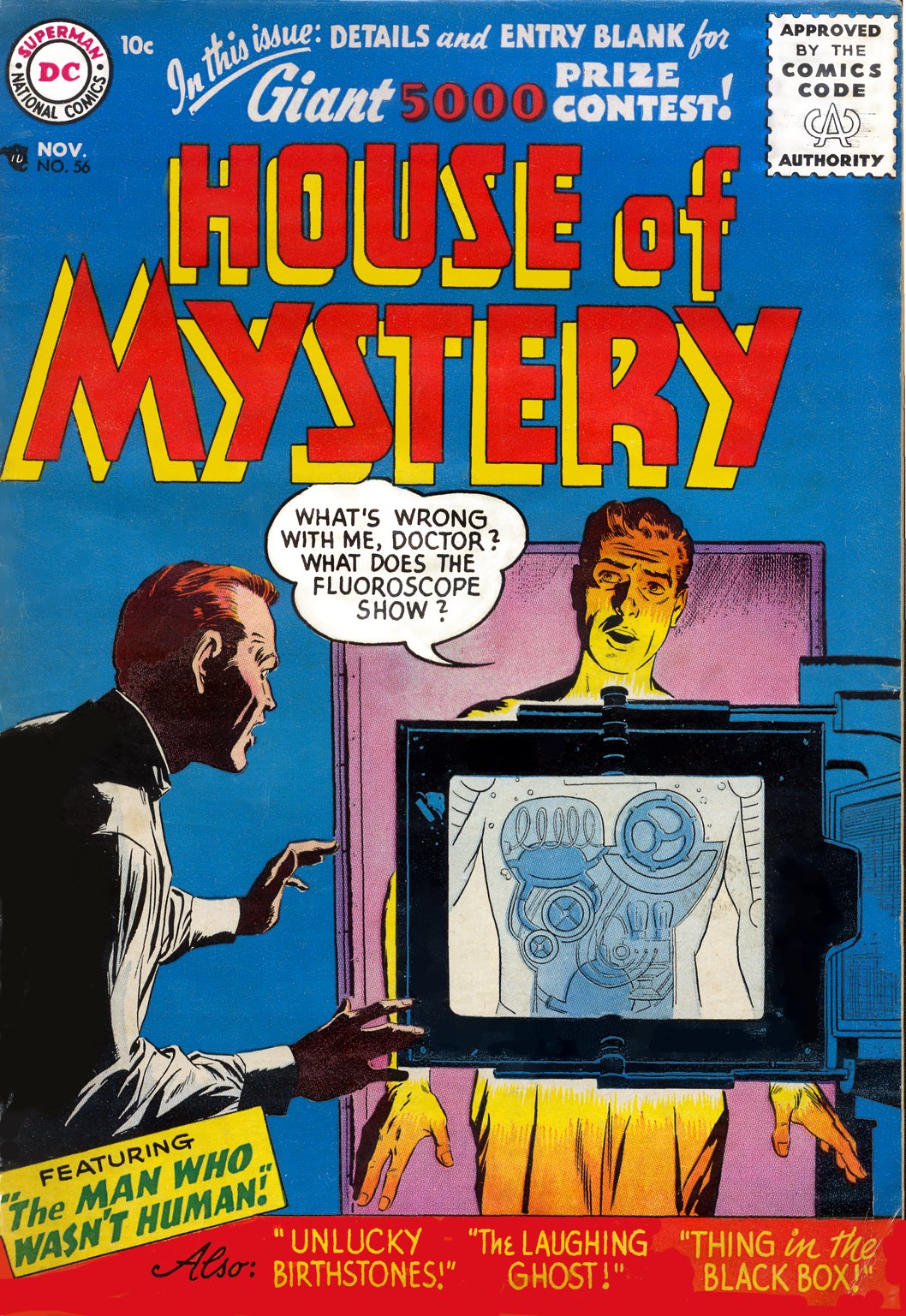 Read online House of Mystery (1951) comic -  Issue #56 - 1