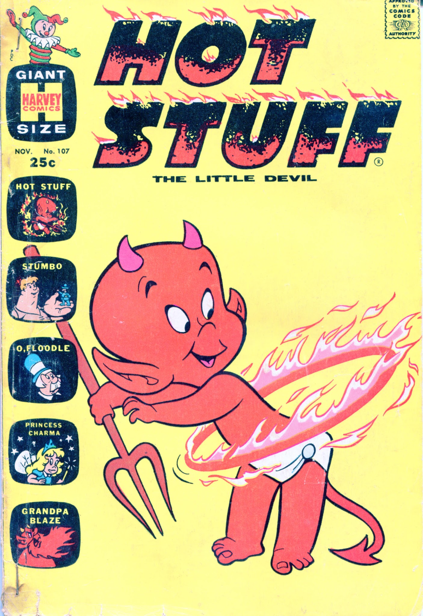 Read online Hot Stuff, the Little Devil comic -  Issue #107 - 1
