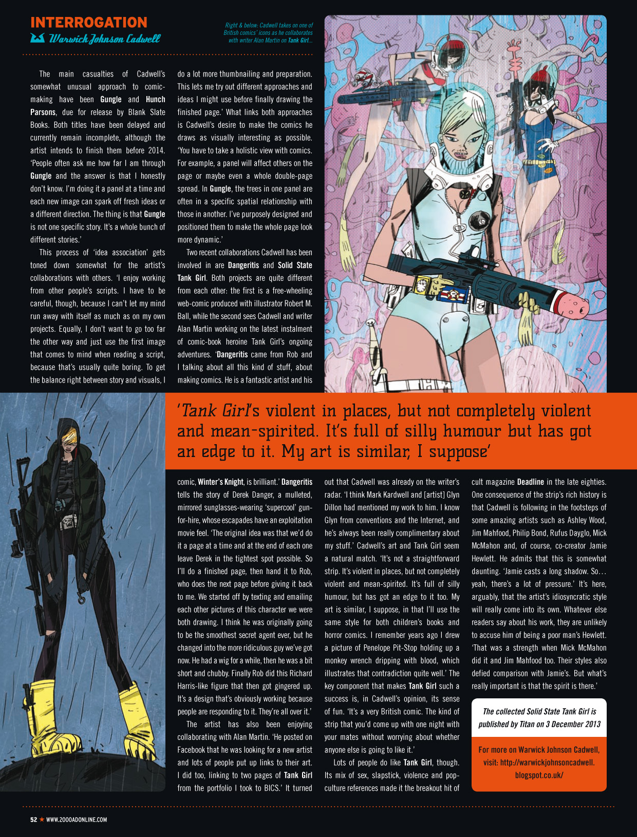 Read online Judge Dredd Megazine (Vol. 5) comic -  Issue #342 - 52