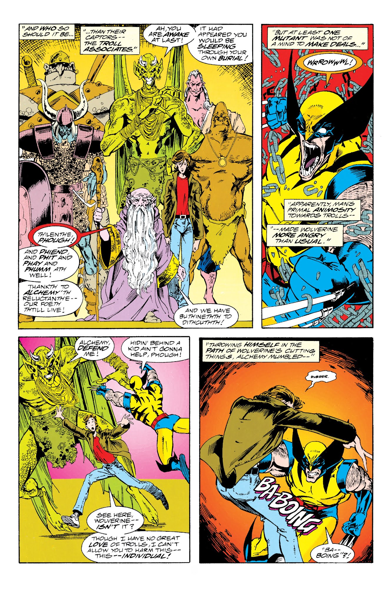 Read online Excalibur Visionaries: Alan Davis comic -  Issue # TPB 2 (Part 2) - 119