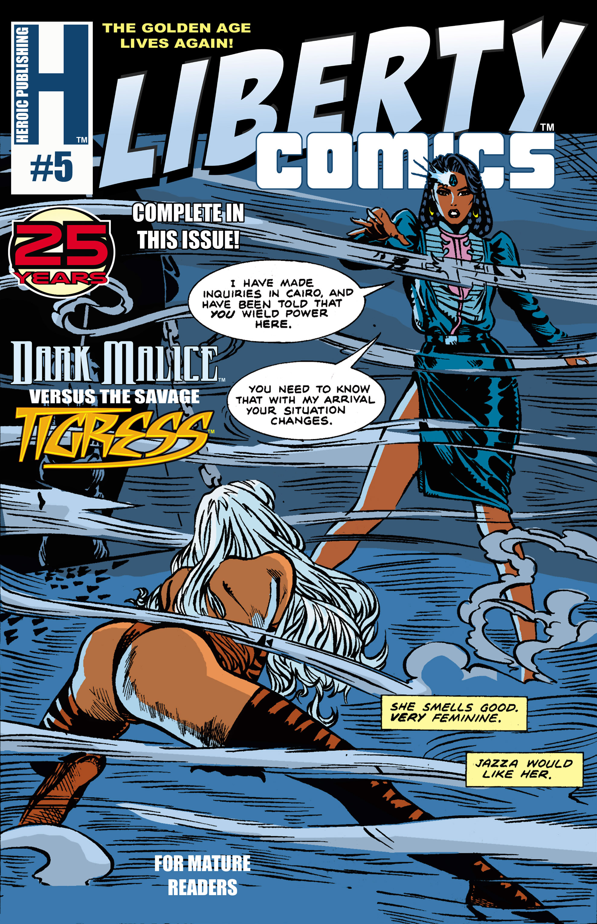 Read online Liberty Comics comic -  Issue #5 - 1