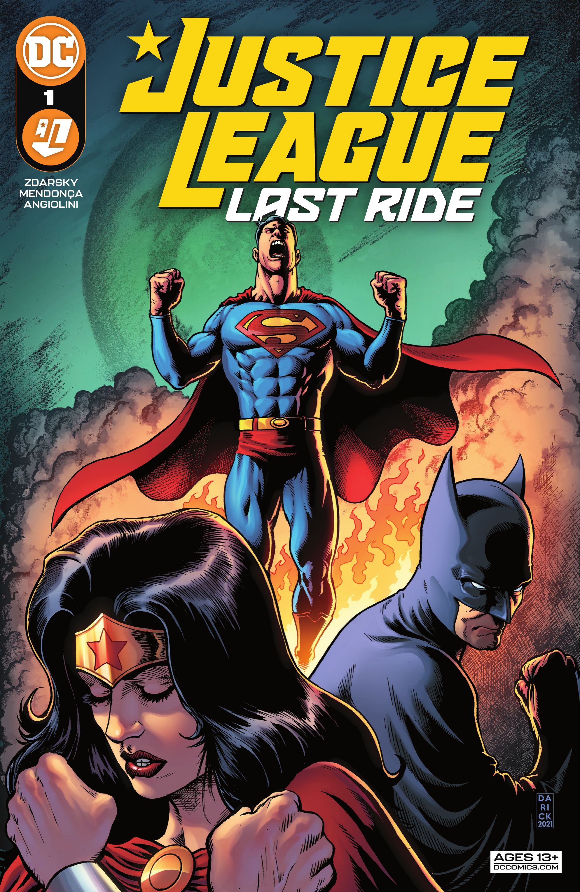 Read online Justice League: Last Ride comic -  Issue #1 - 1