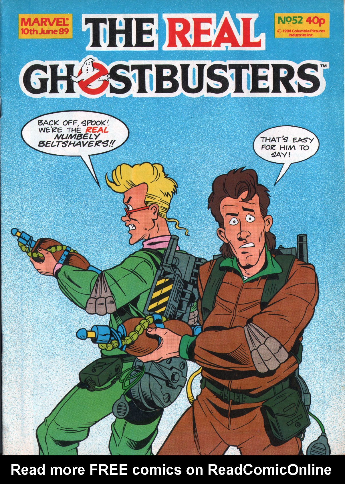 Read online The Real Ghostbusters comic -  Issue #52 - 1