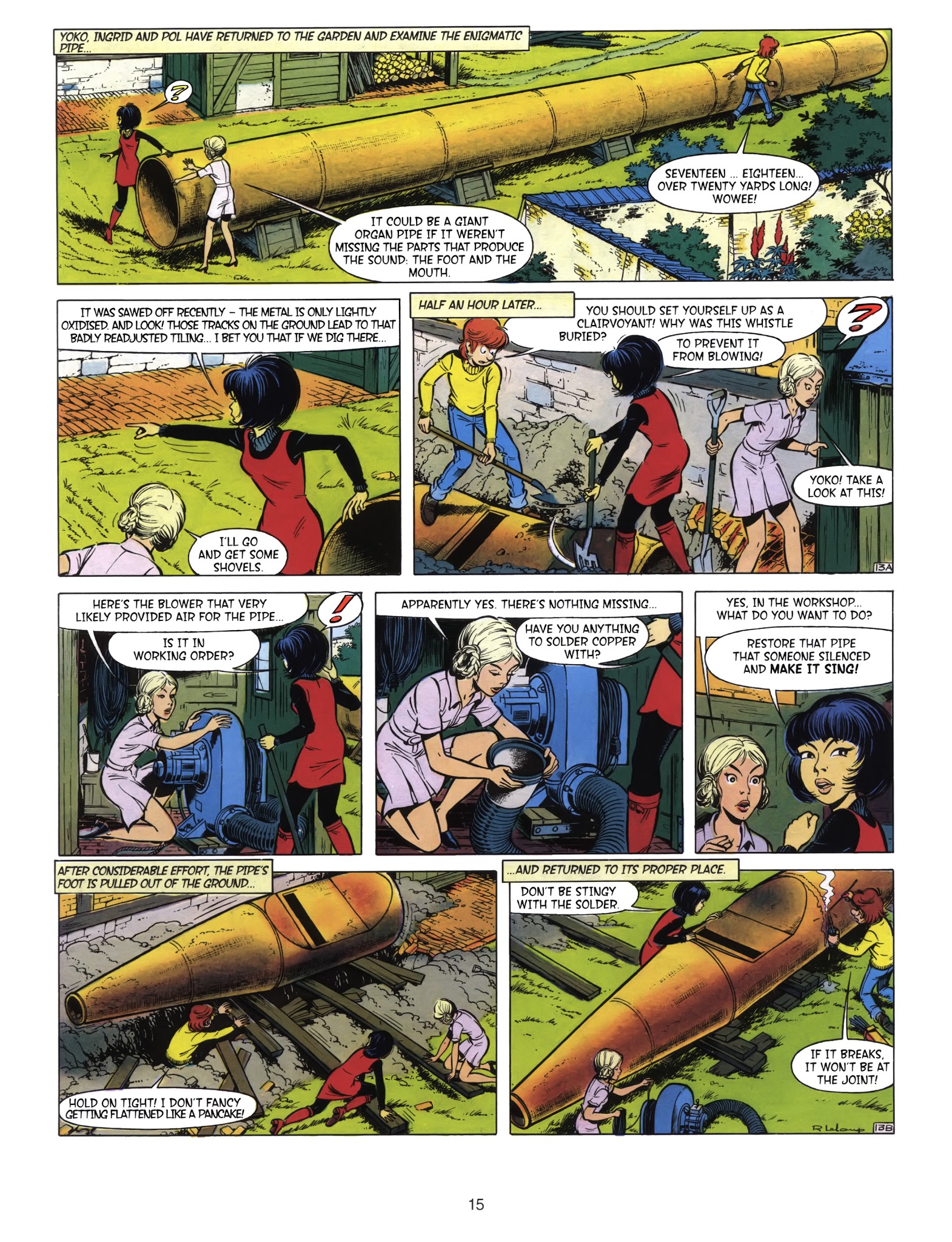 Read online Yoko Tsuno comic -  Issue #8 - 17