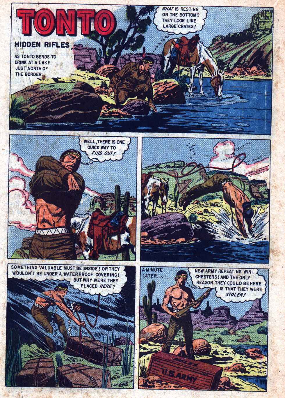Read online Lone Ranger's Companion Tonto comic -  Issue #23 - 18