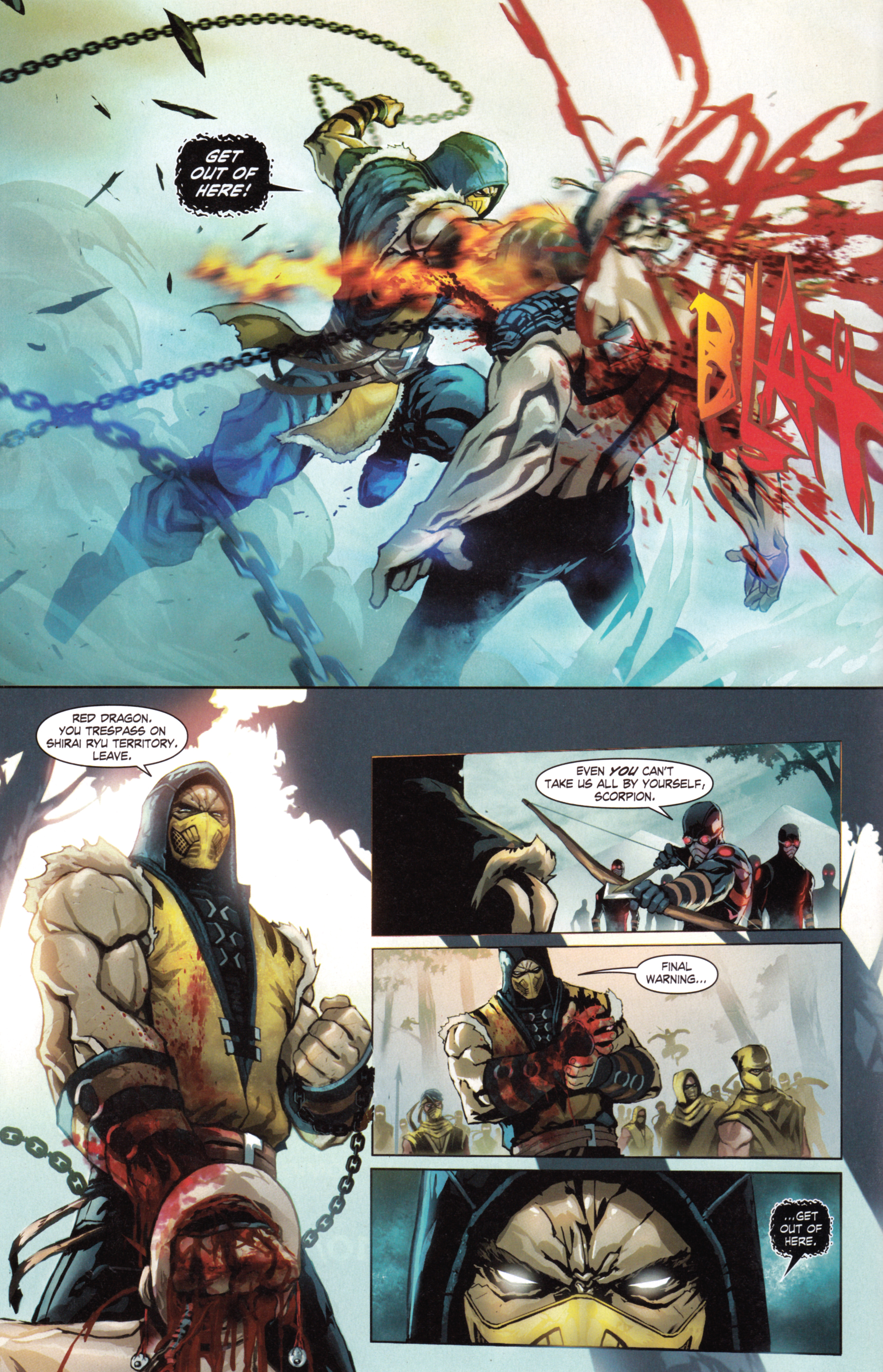 Read online Mortal Kombat X [II] comic -  Issue #1 - 9