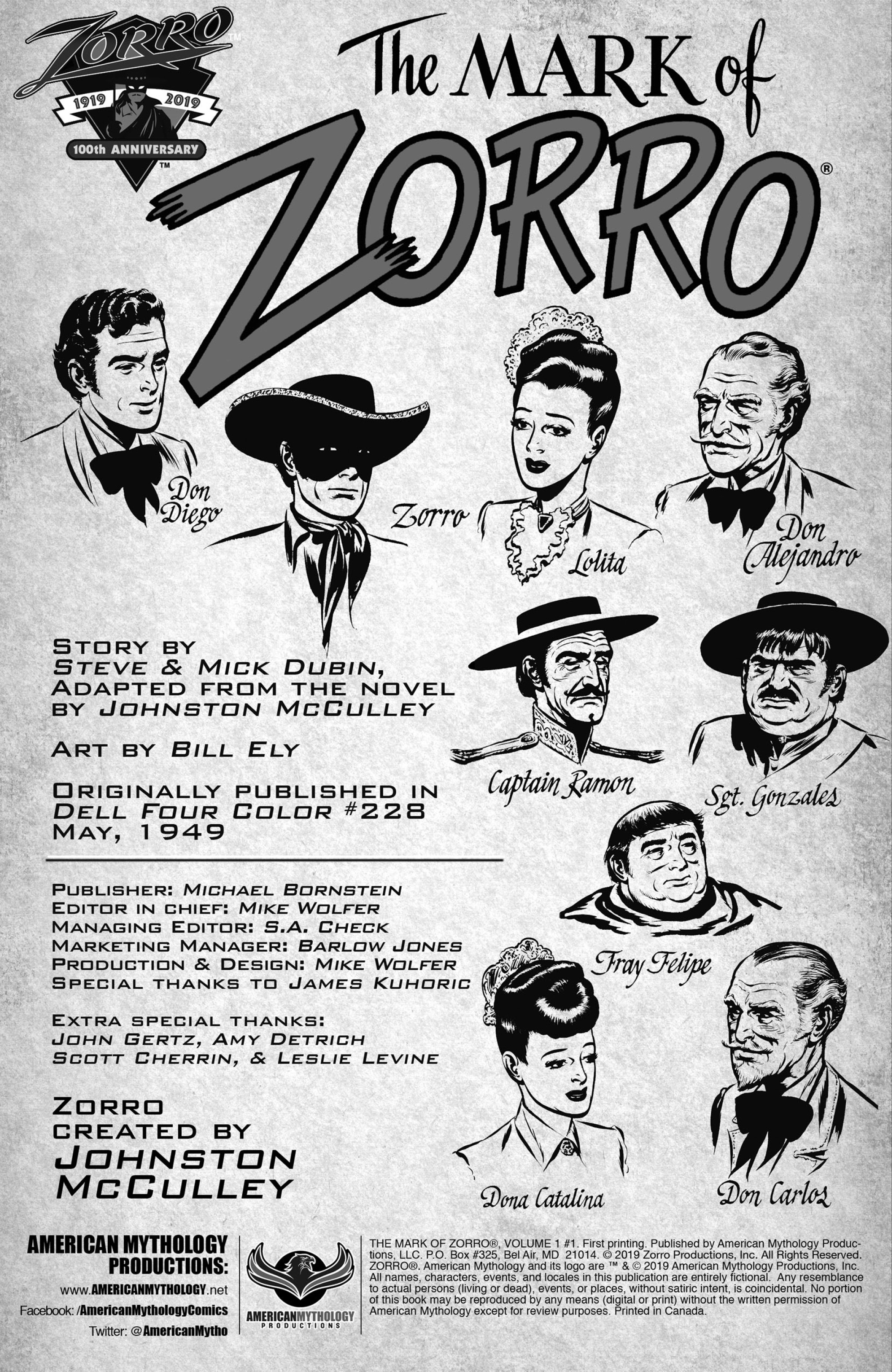 Read online AM Archives: The Mark of Zorro #1 1949 Dell Edition comic -  Issue #1 1949 Dell Edition Full - 2